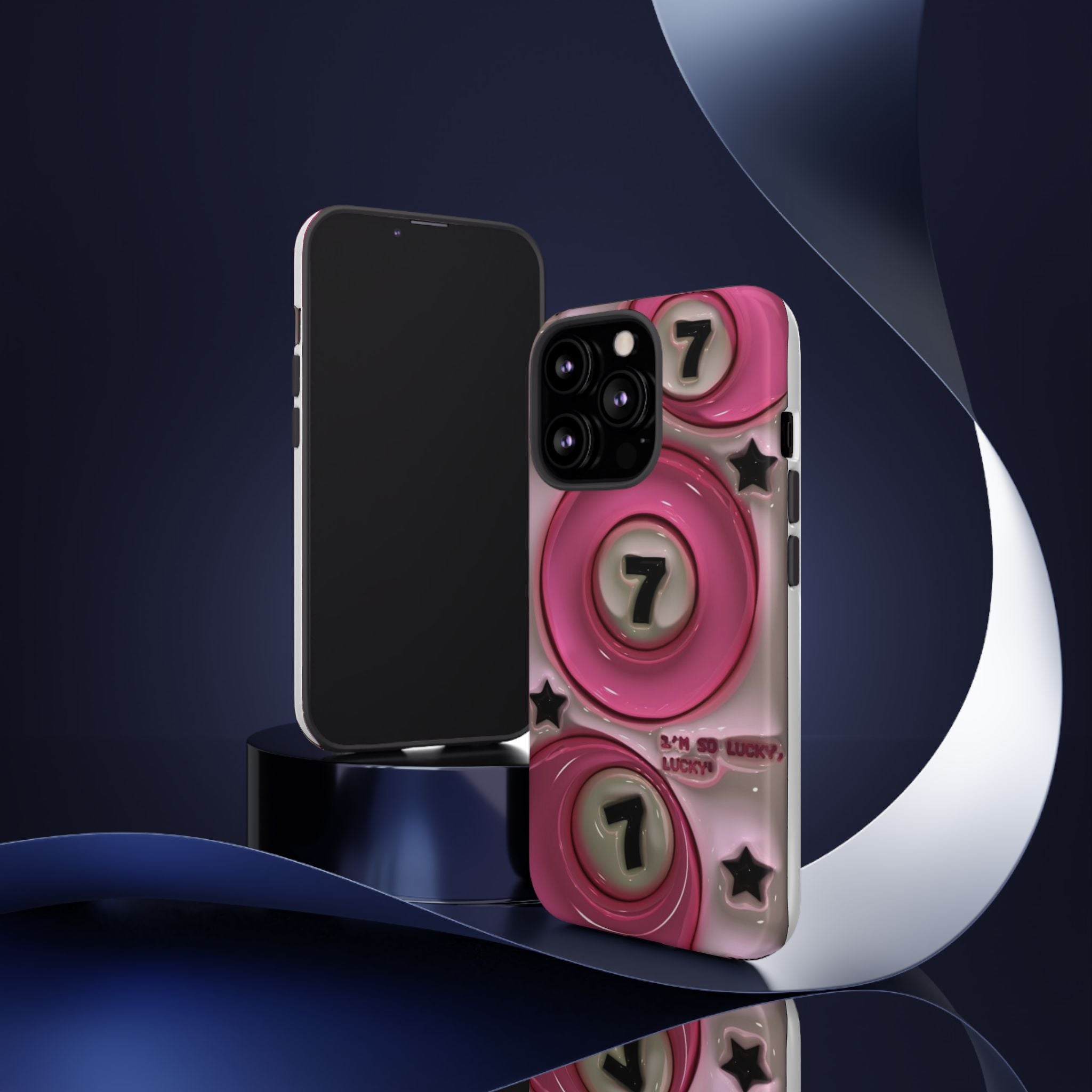 Pink 8 Ball Phone Case