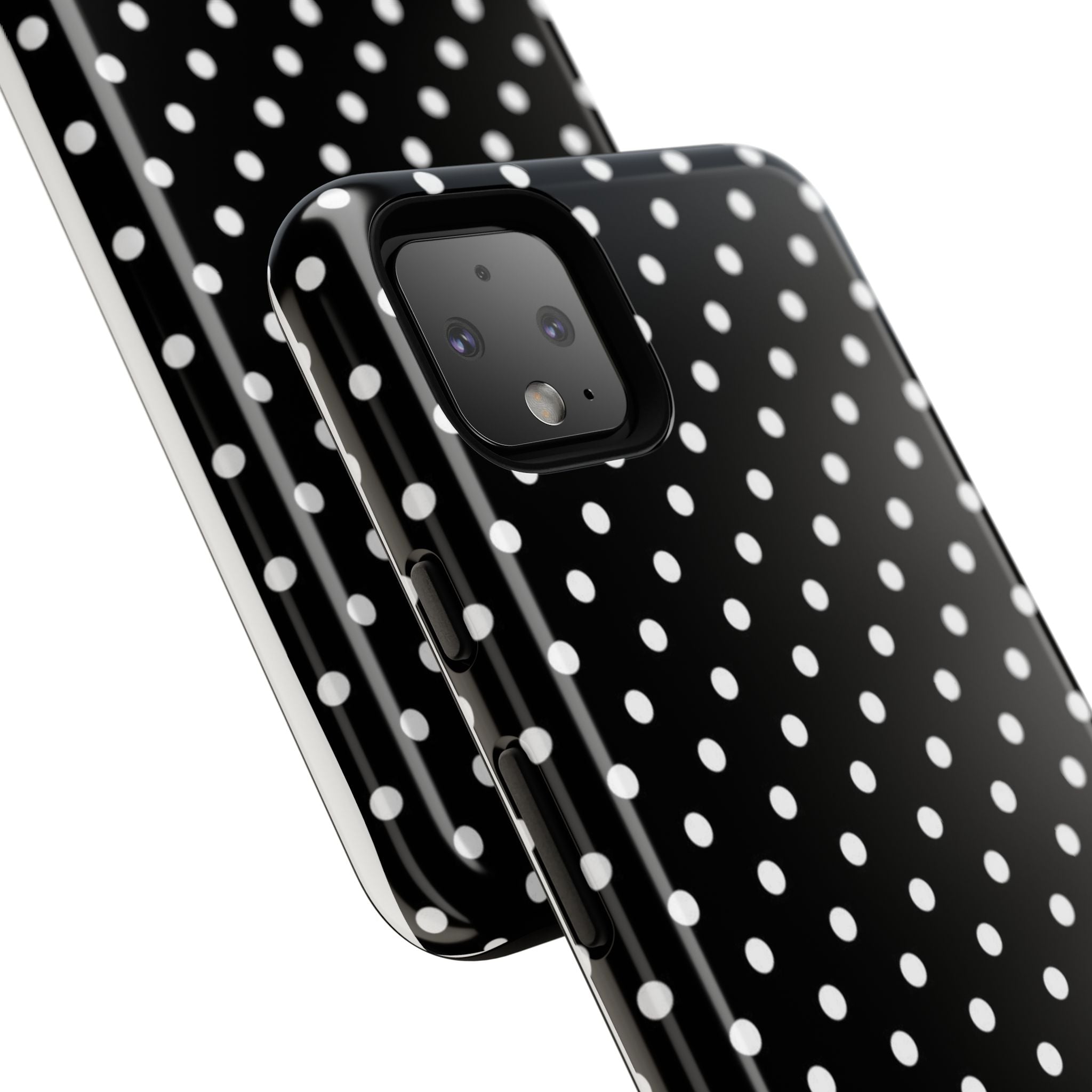 Black Polka Dot Phone Case
