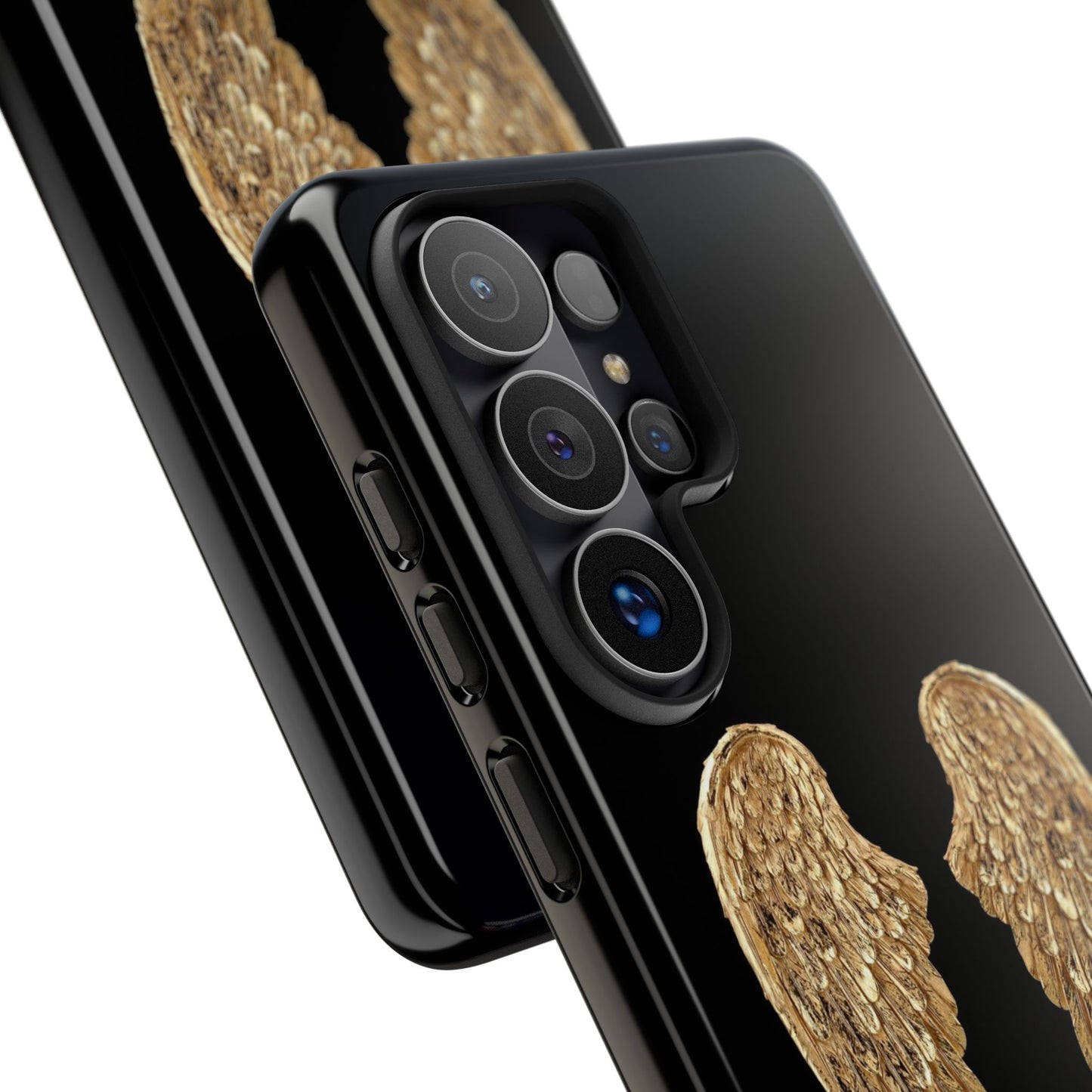 Gold Angel Wings Tough Case