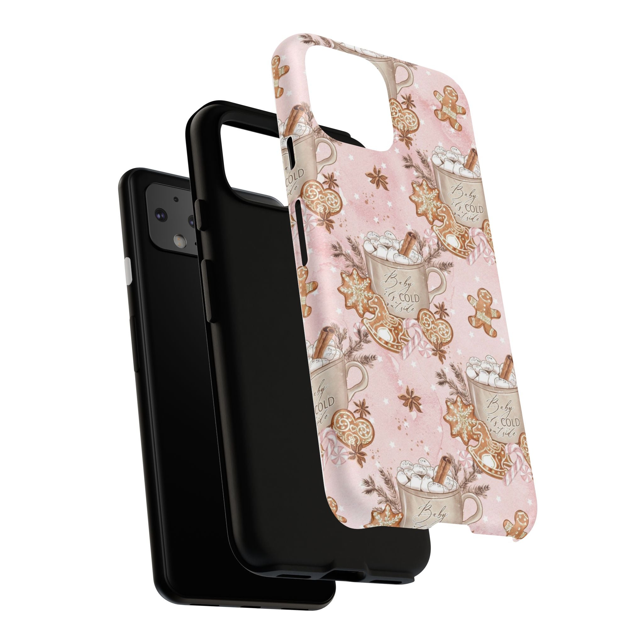 Pink Christmas Phone Case
