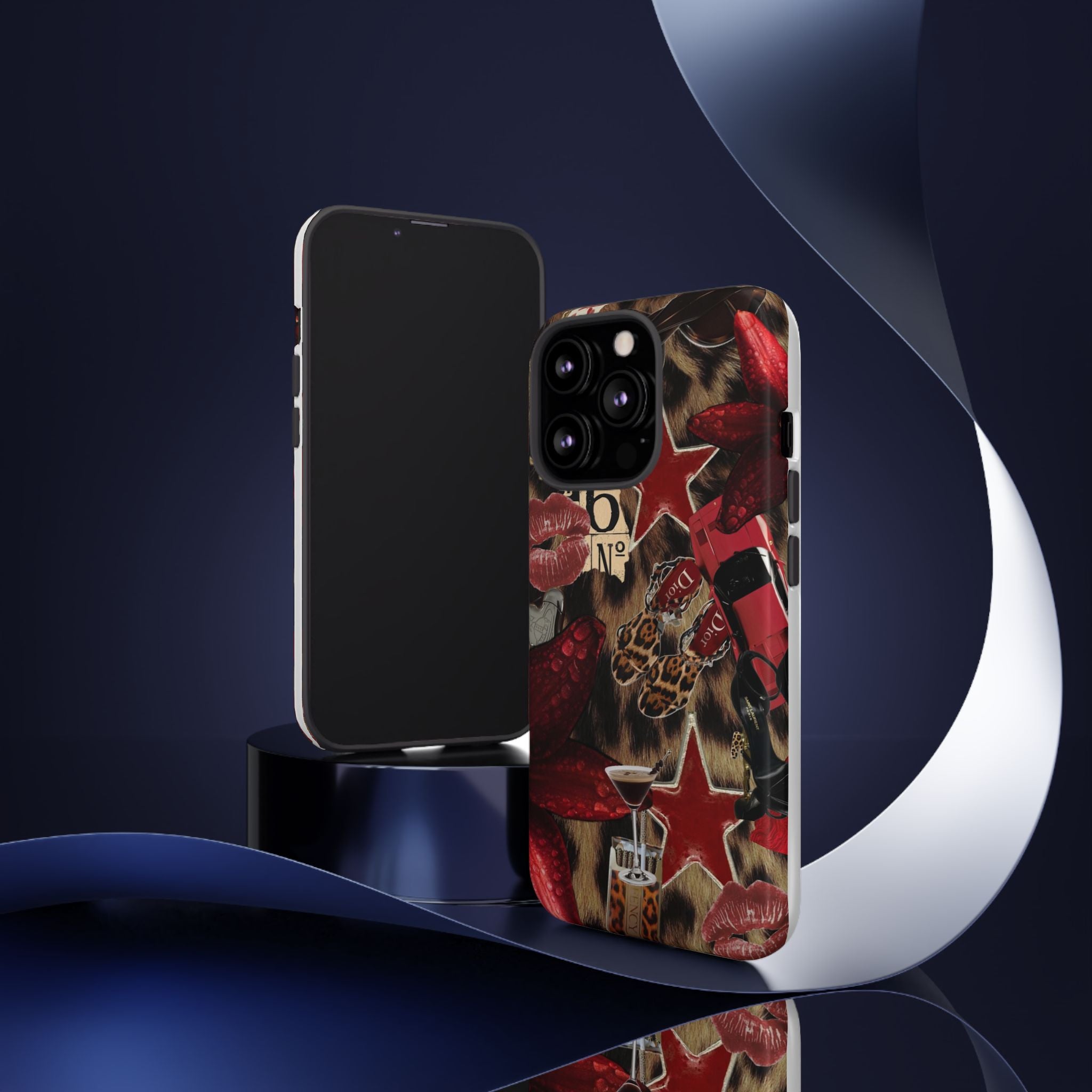 Cheetah Red Phone Case