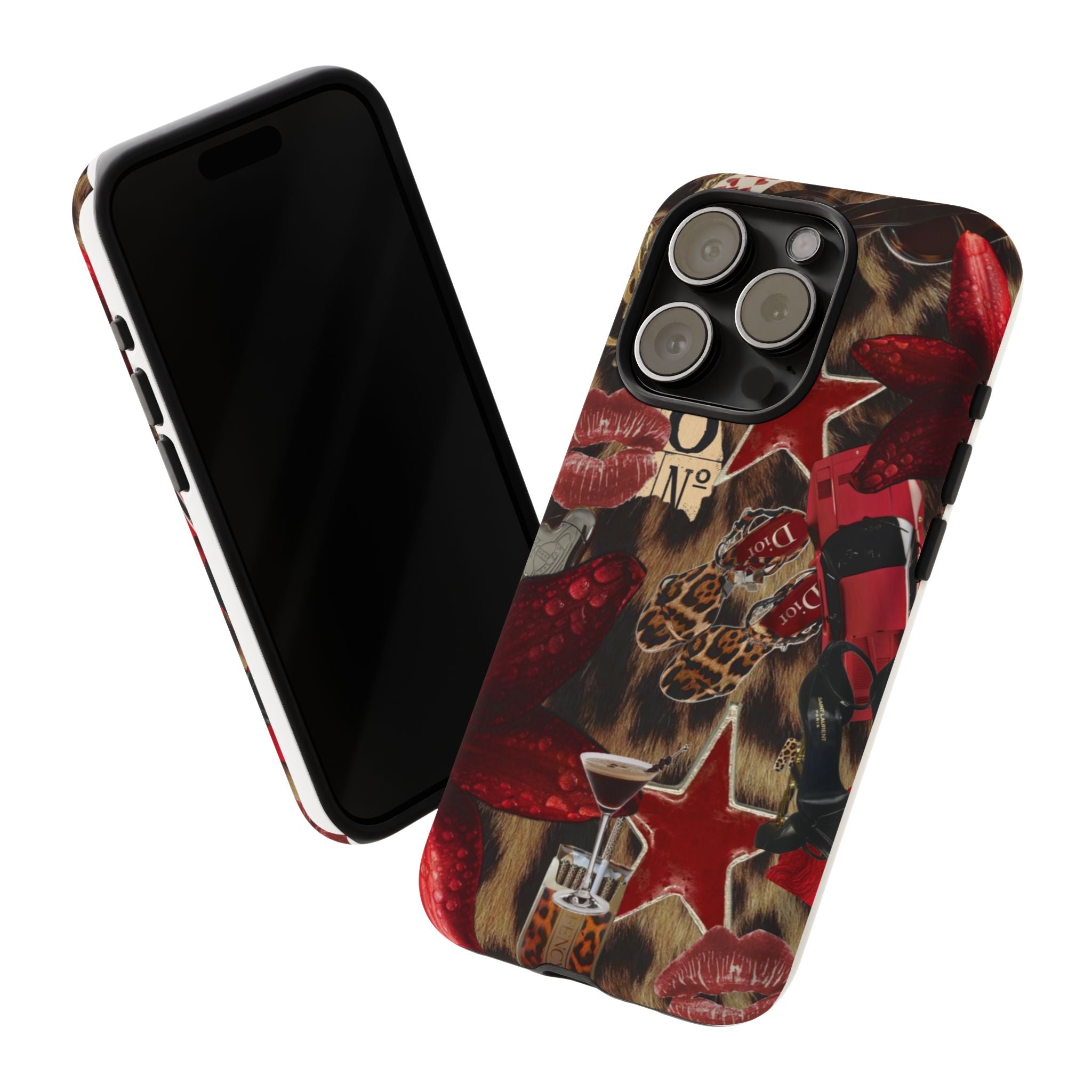 Cheetah Red Phone Case