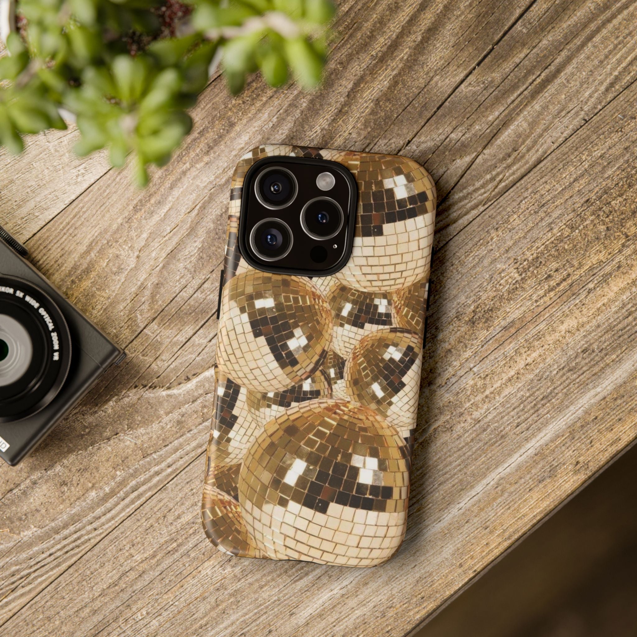 Golden Disco Phone Case