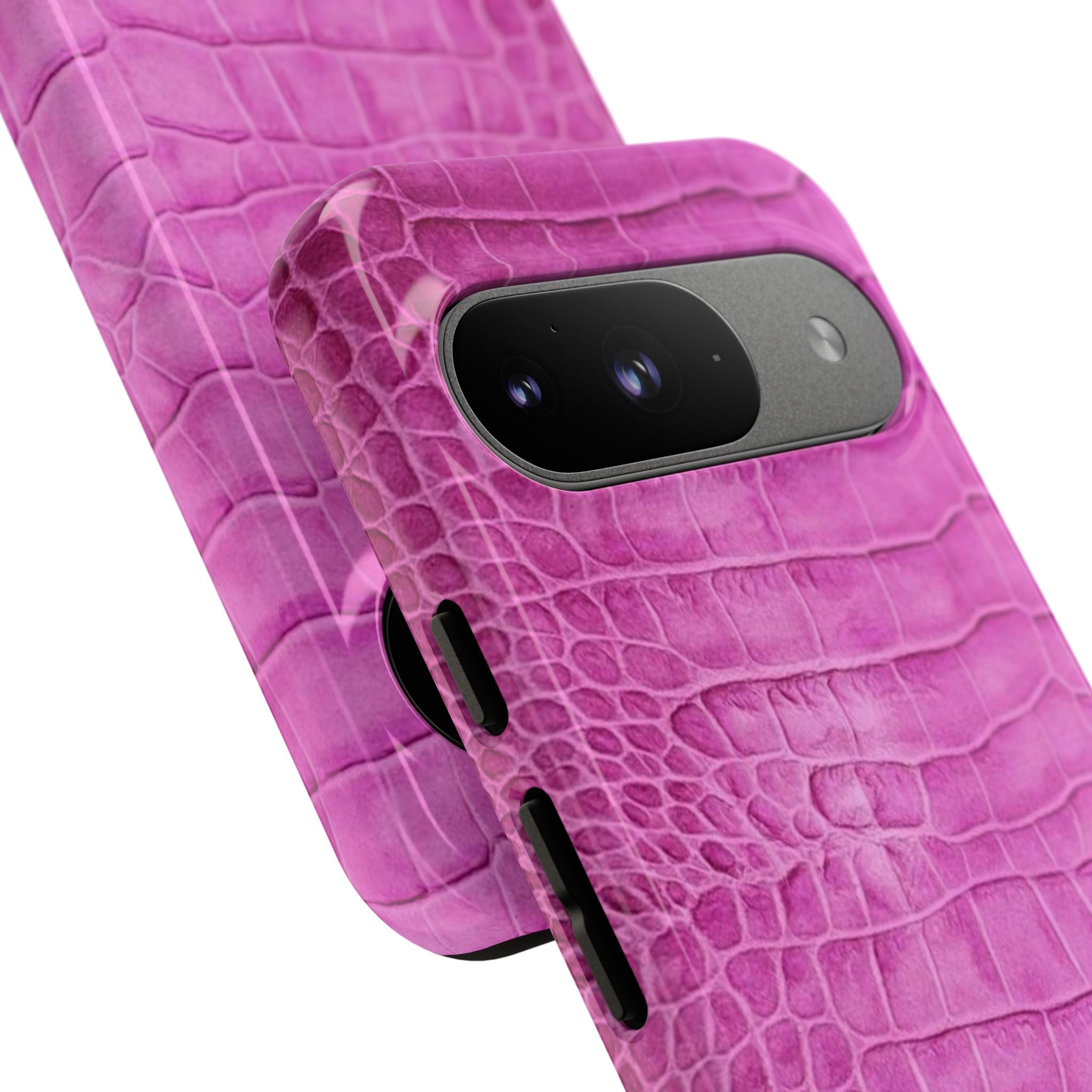 Purple Croc Phone Case