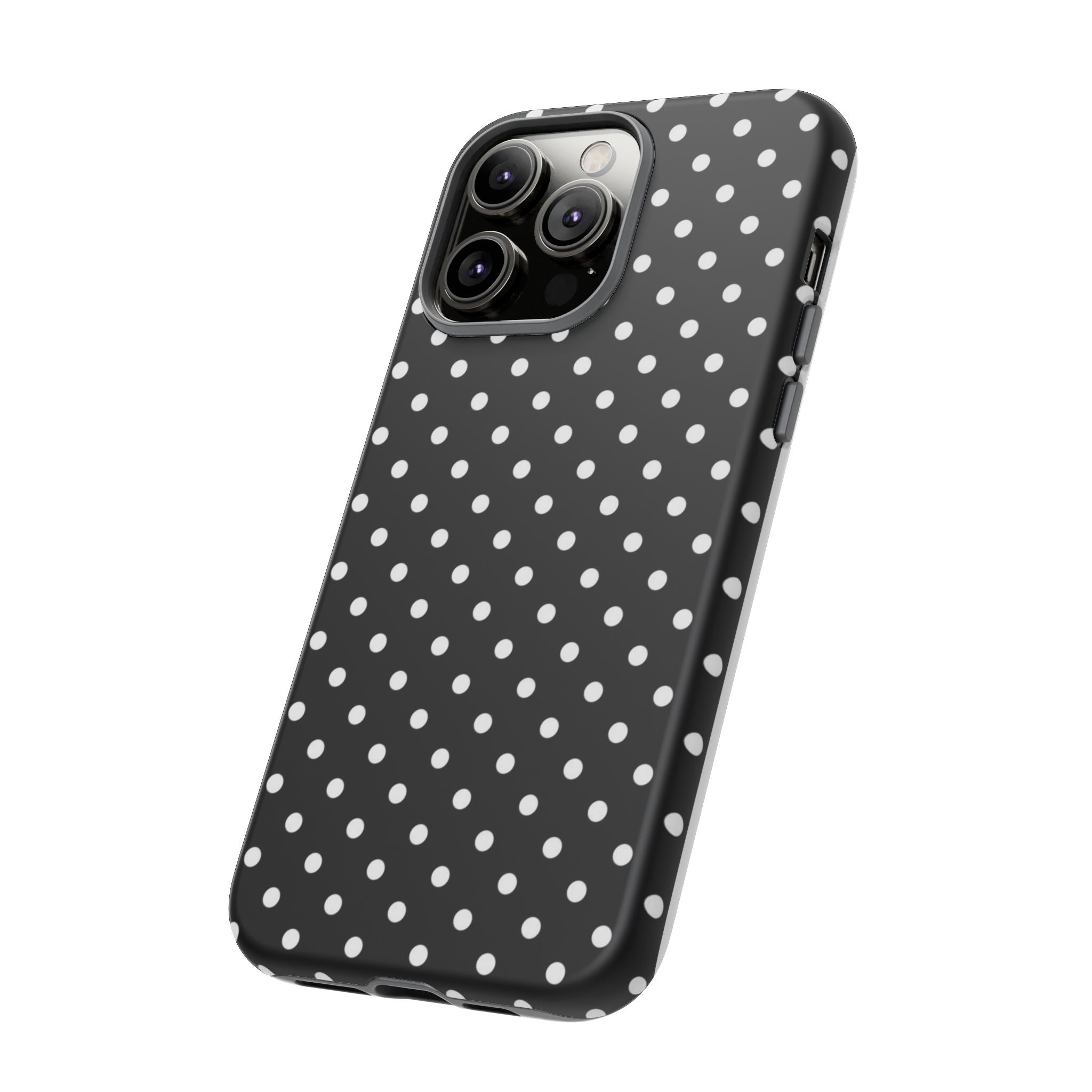 Black Polka Dot Phone Case