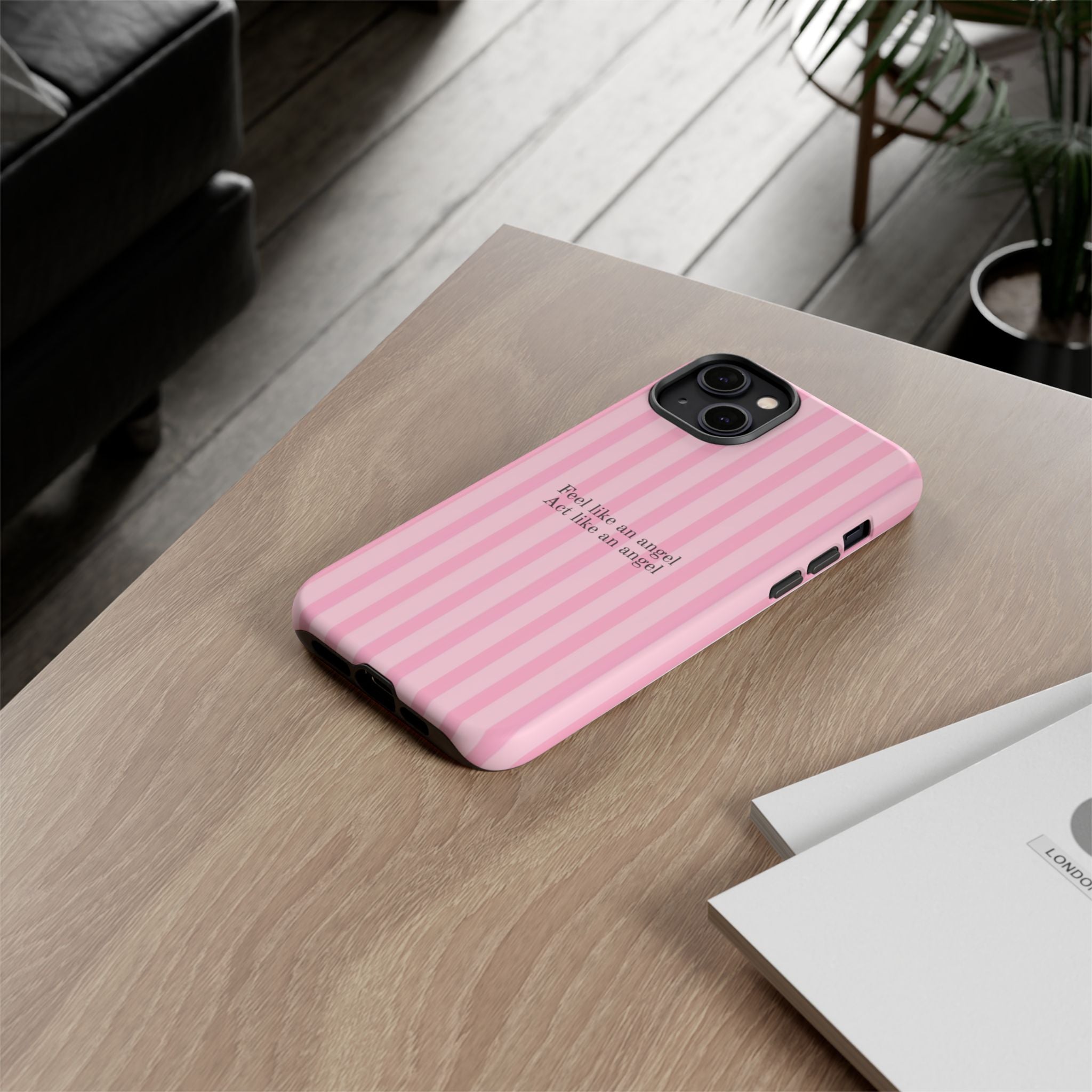 Like a Pink Angel Phone Case