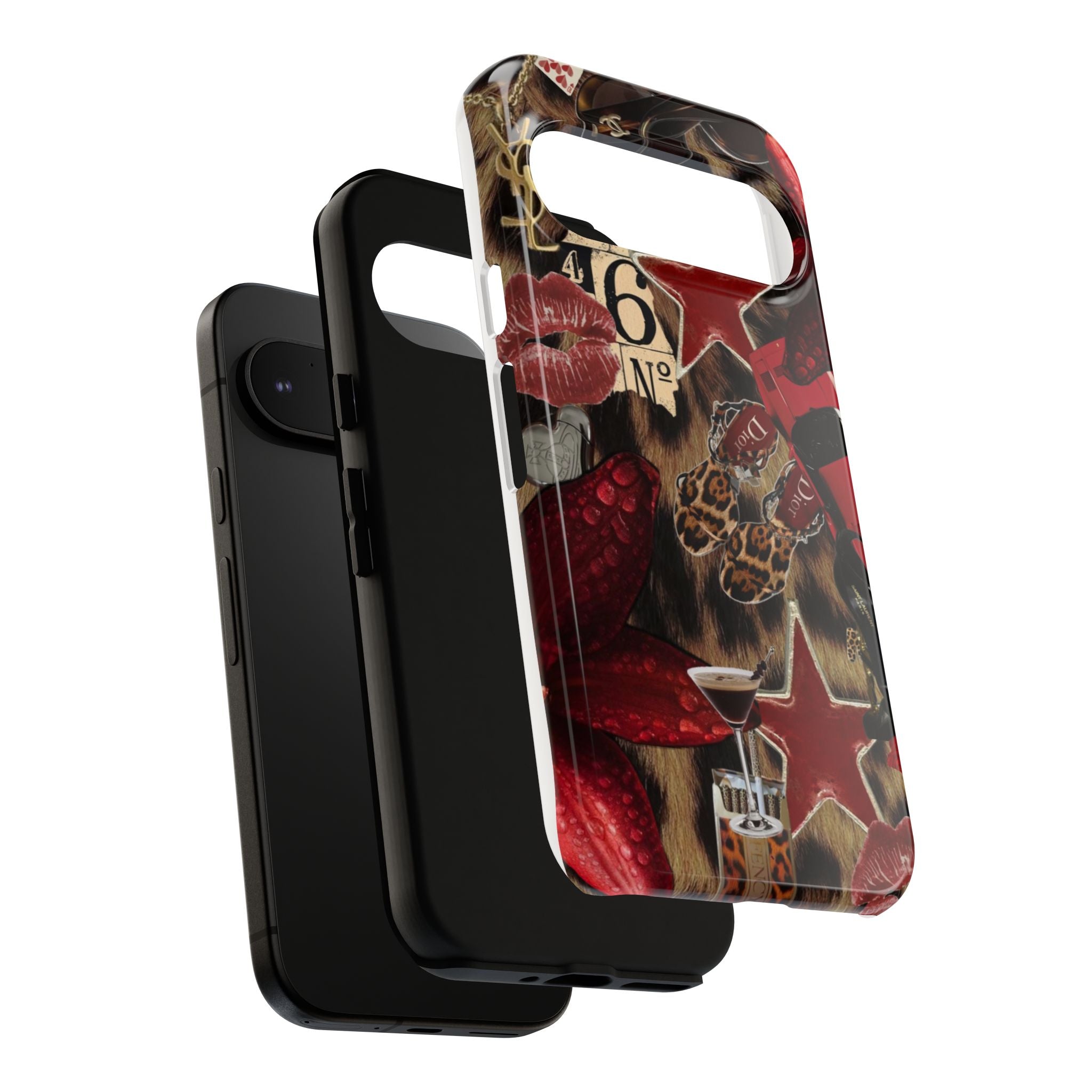 Cheetah Red Phone Case