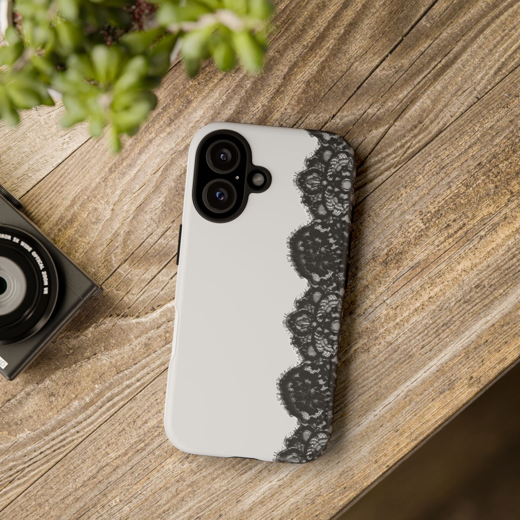 Black Lace Phone Case