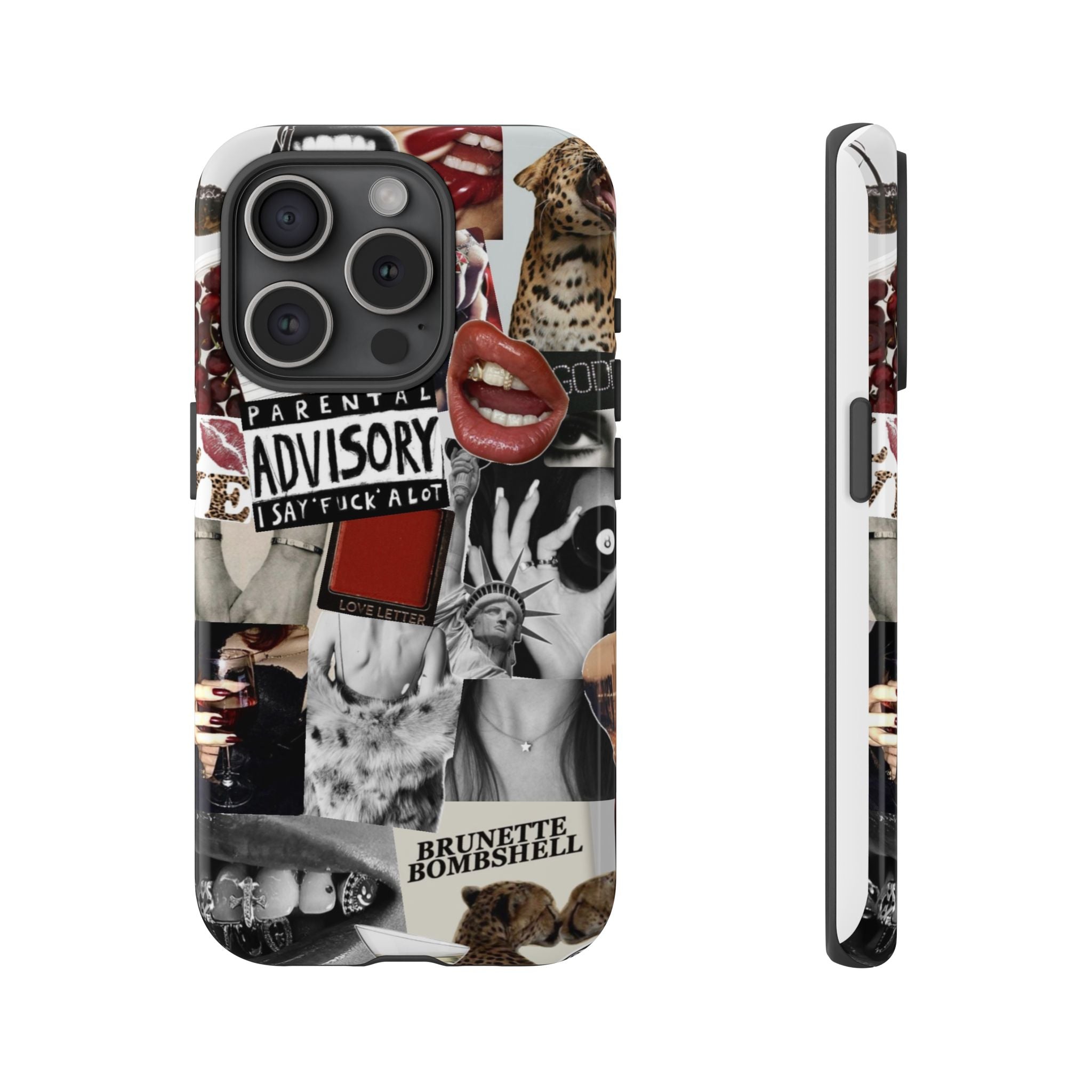 Brunette Bombshell Phone Case