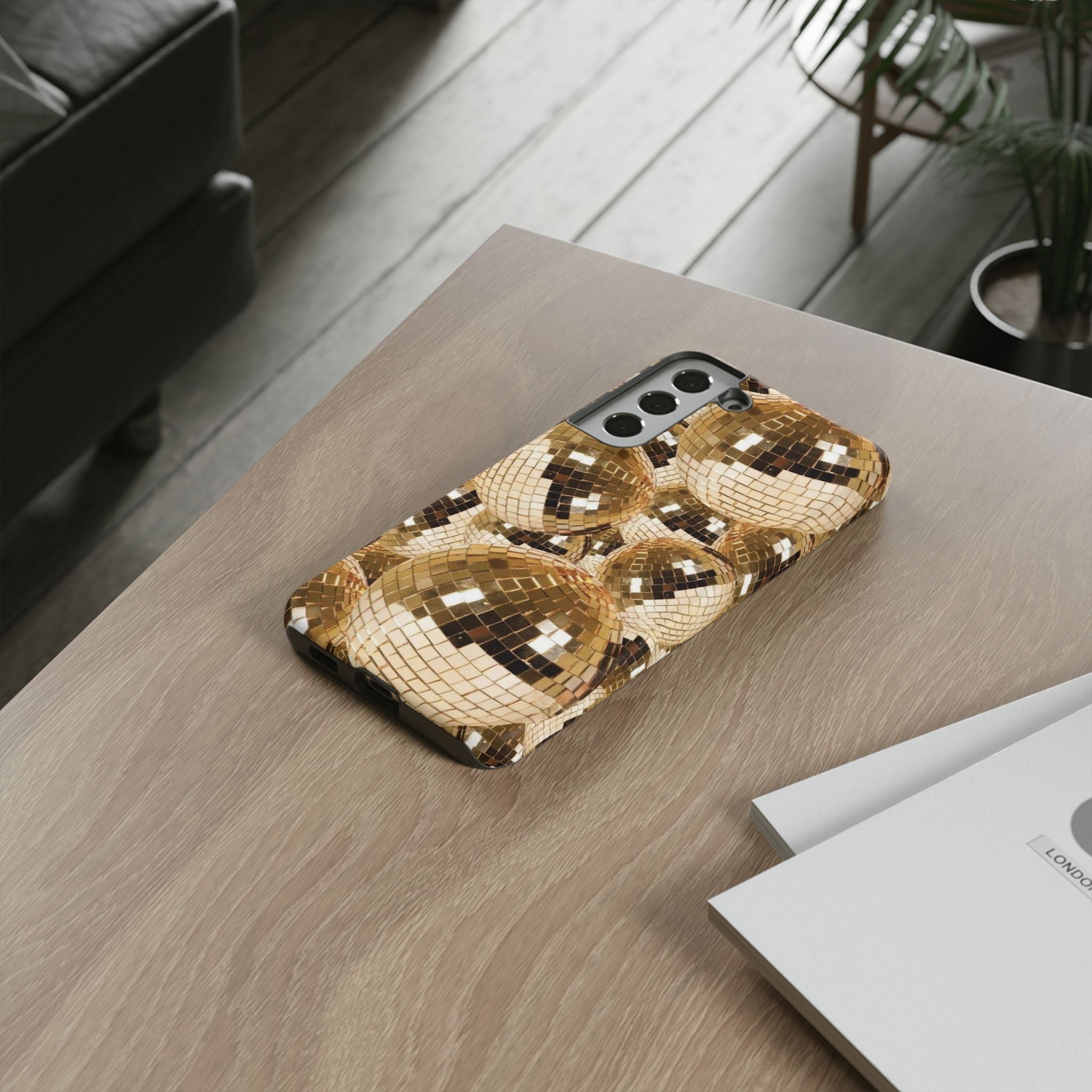 Golden Disco Phone Case