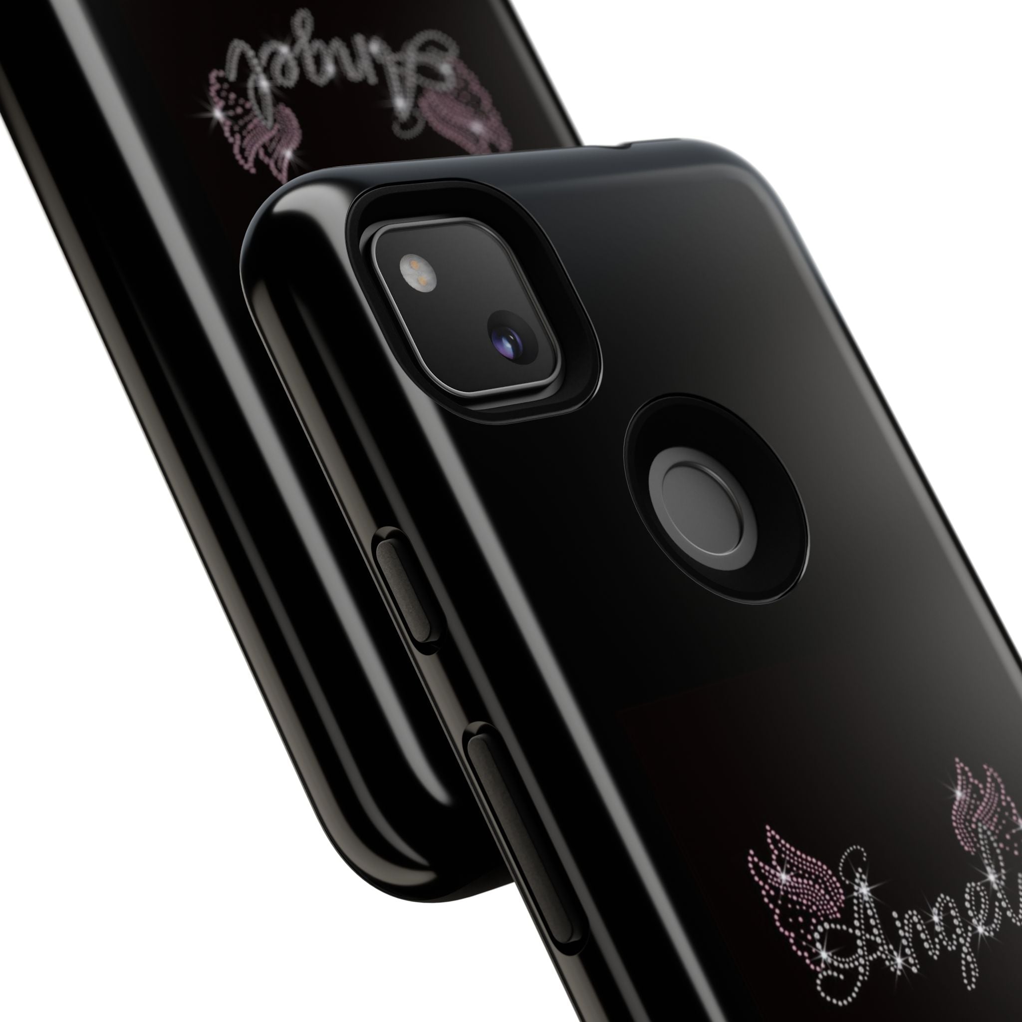 Glitter Angel Phone Case