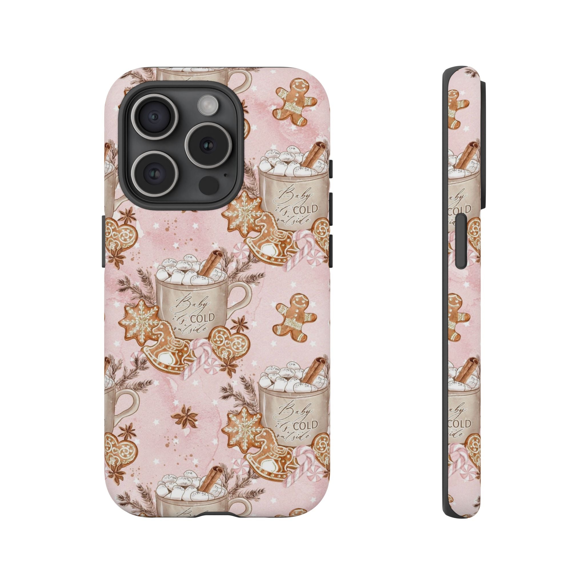 Pink Christmas Phone Case