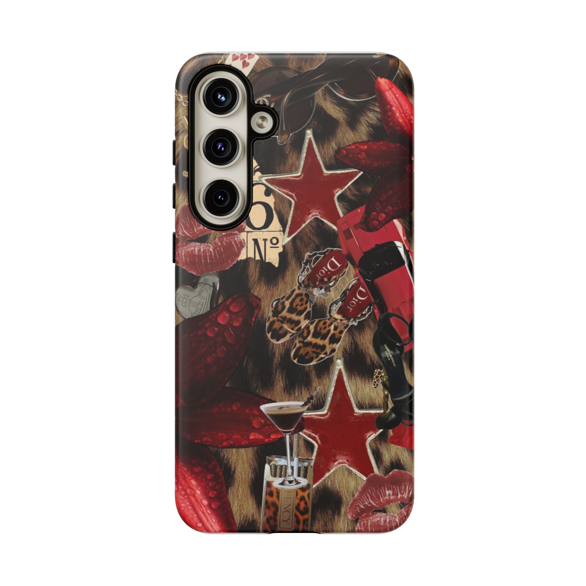 Cheetah Red Phone Case