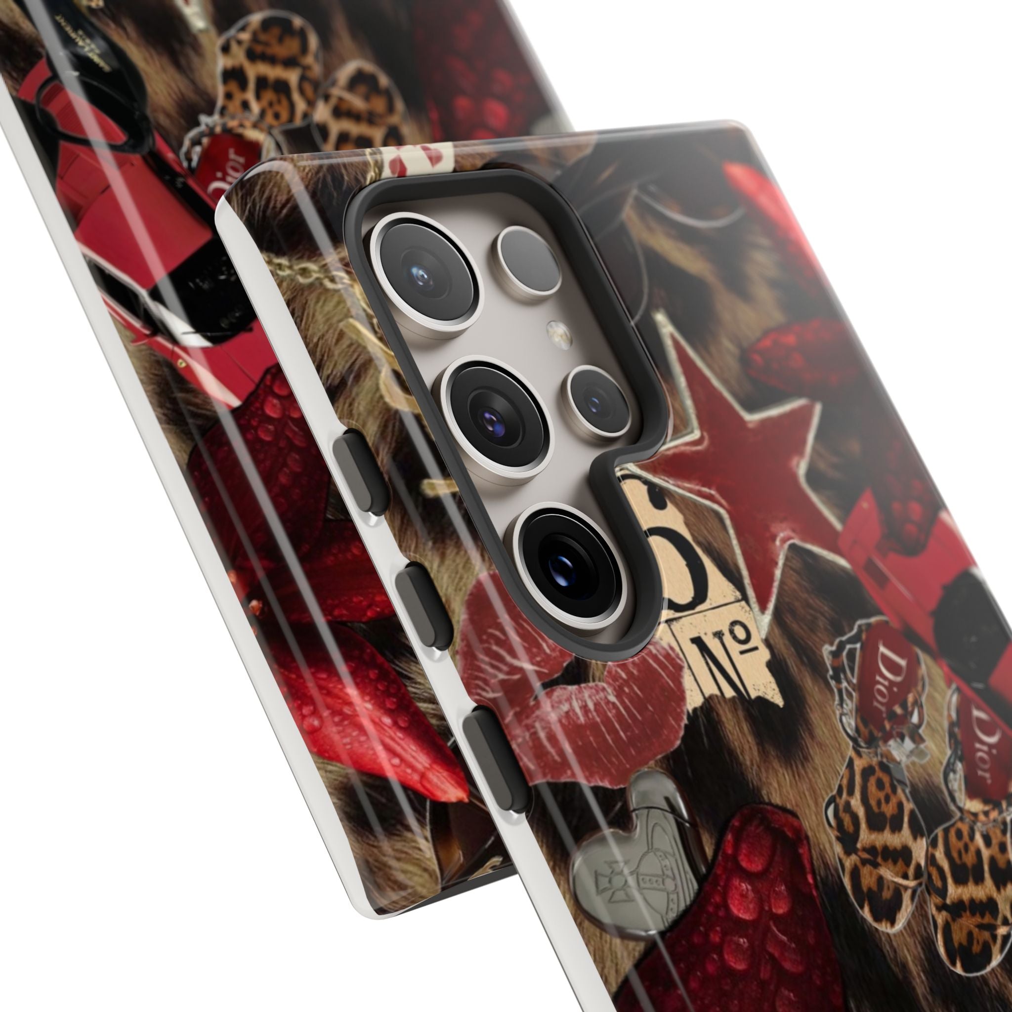 Cheetah Red Phone Case