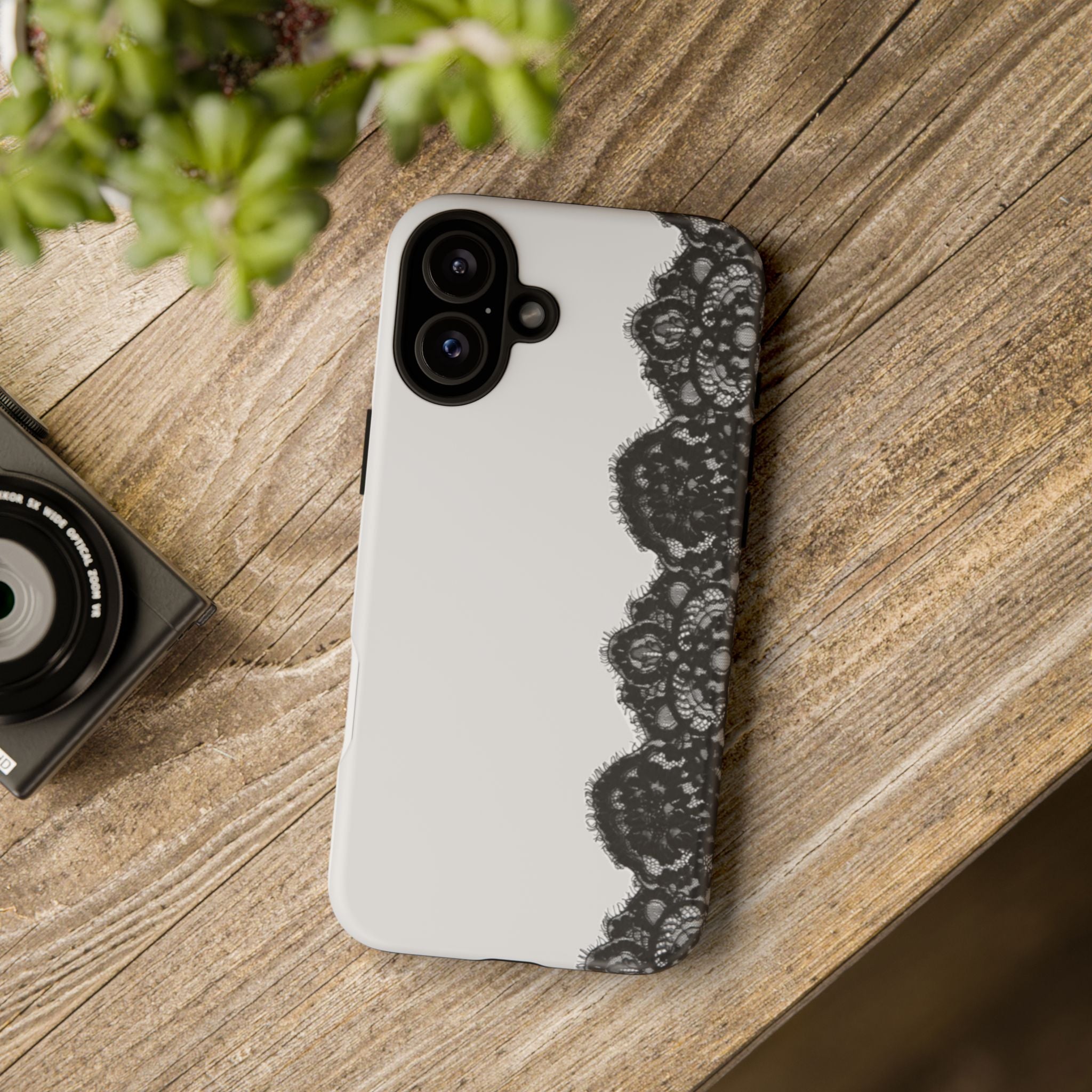 Black Lace Phone Case