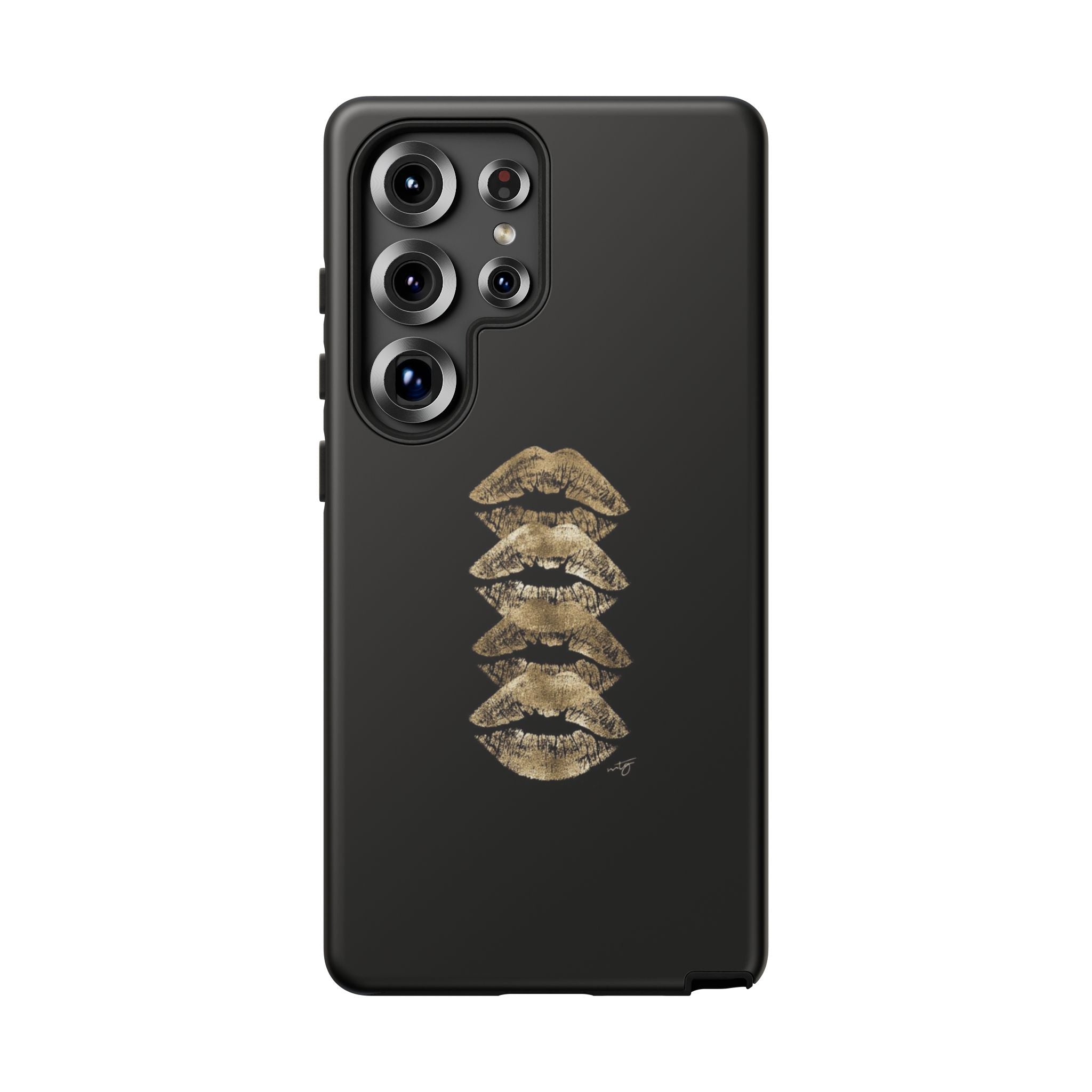 Golden Lipstick Phone Case