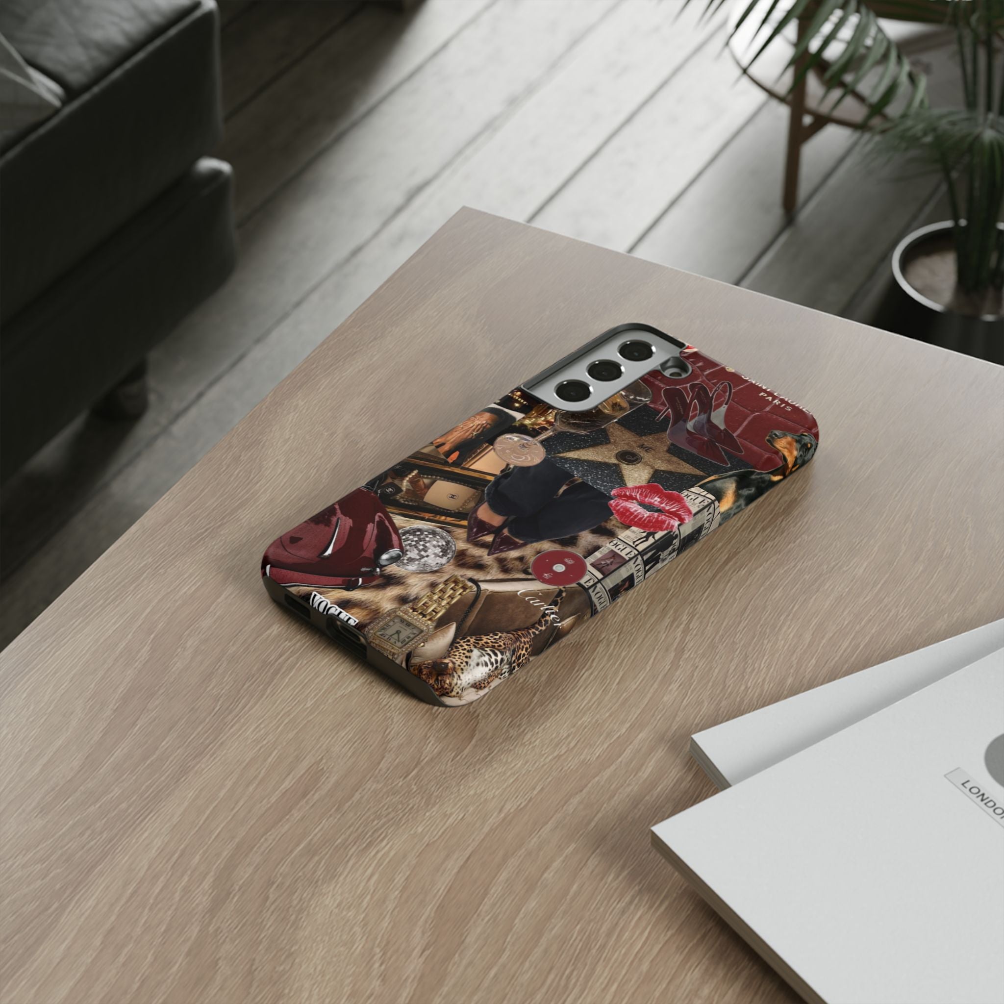 Cherry Red Aesthetic Phone Case