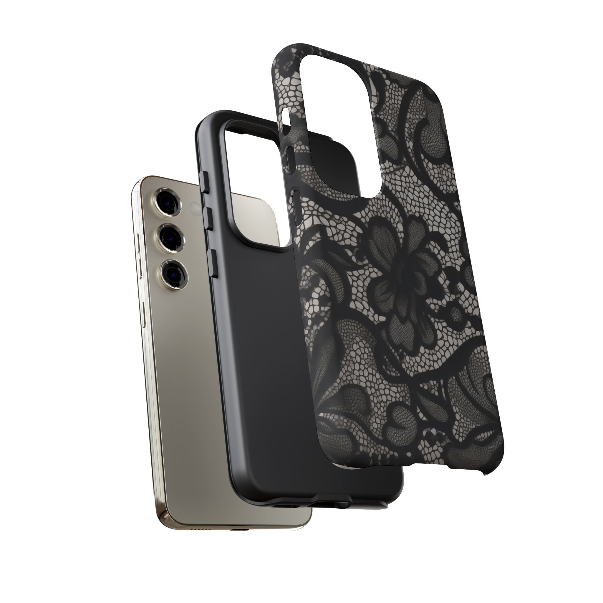 Black Lace Phone Case