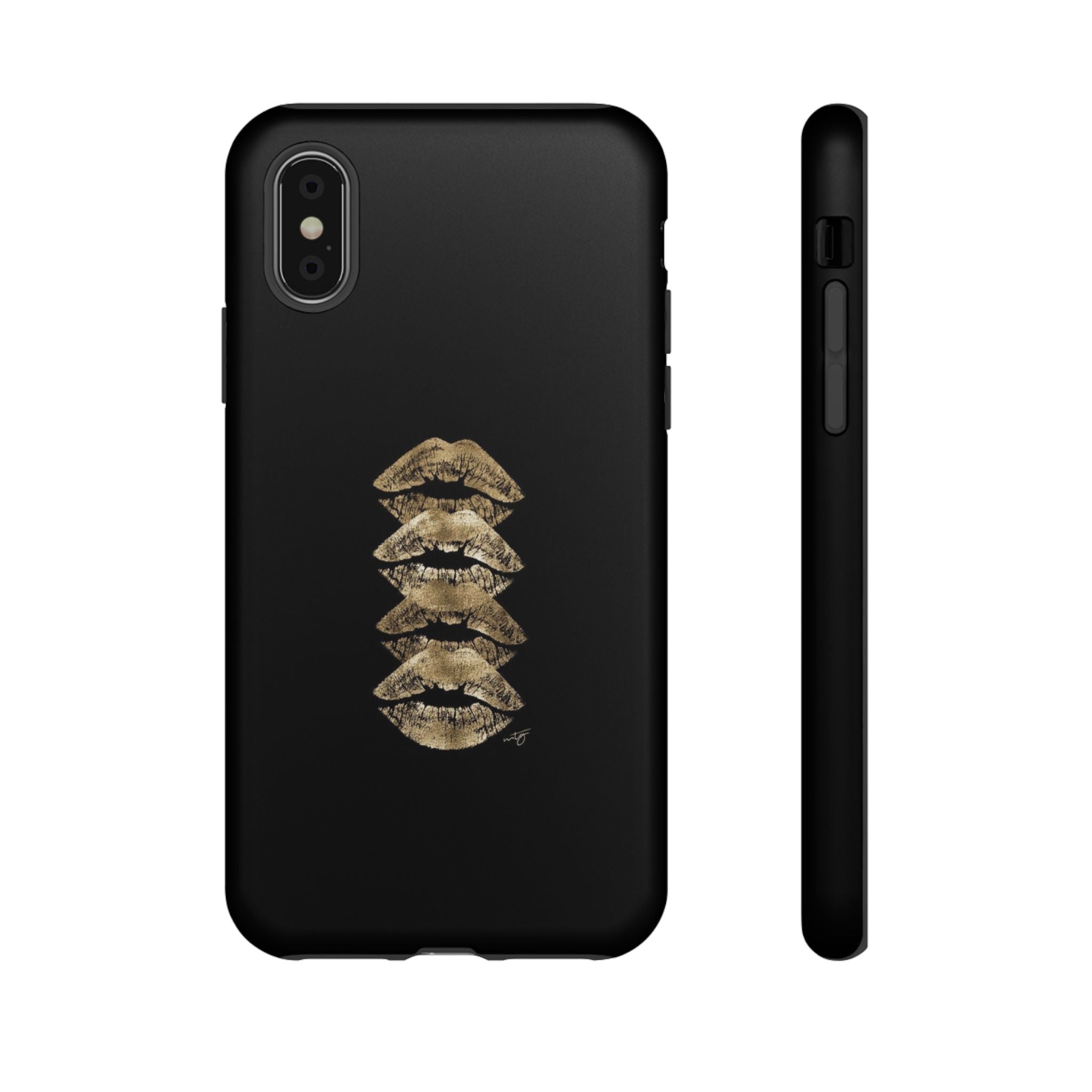 Golden Lipstick Phone Case