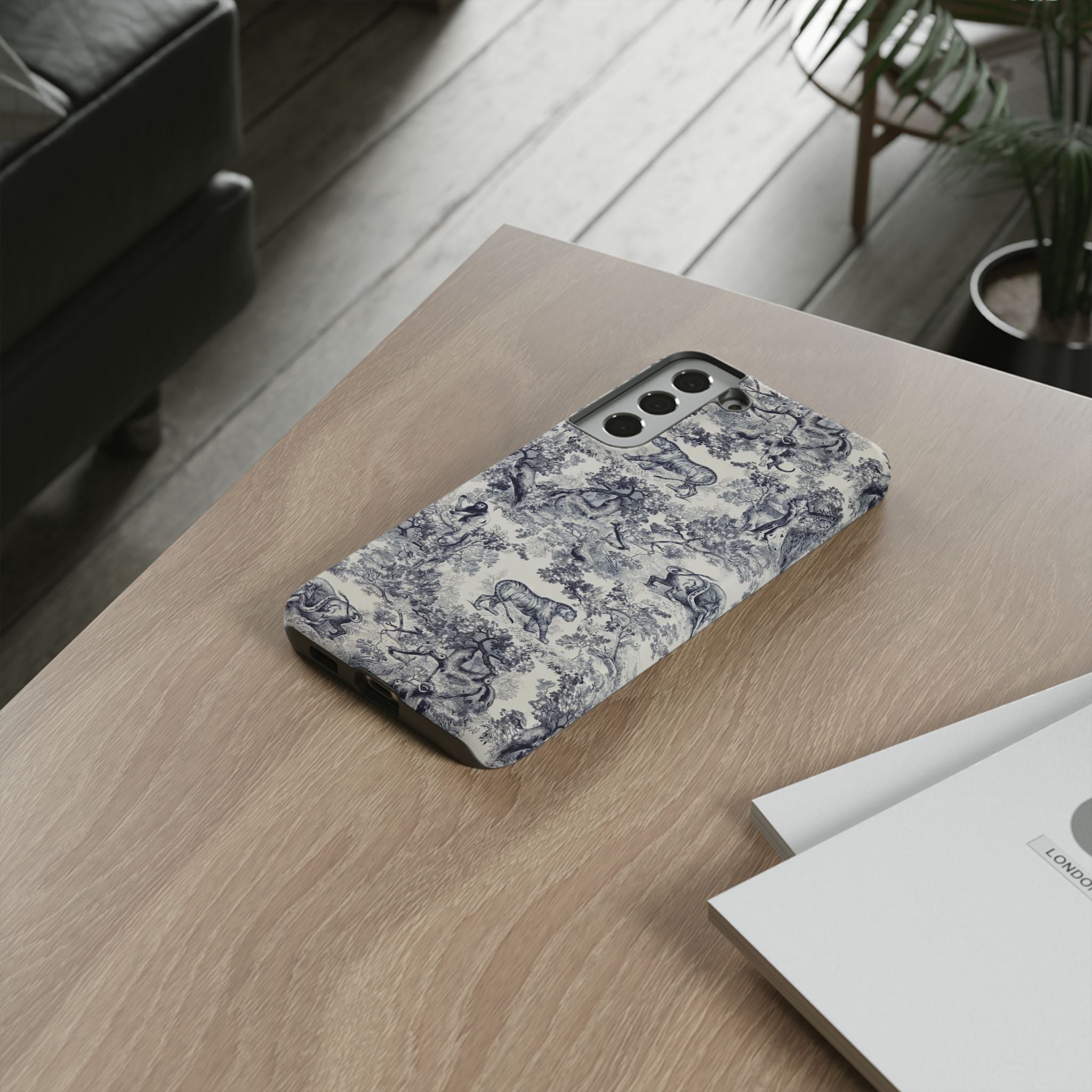 Blue and White China Phone Case