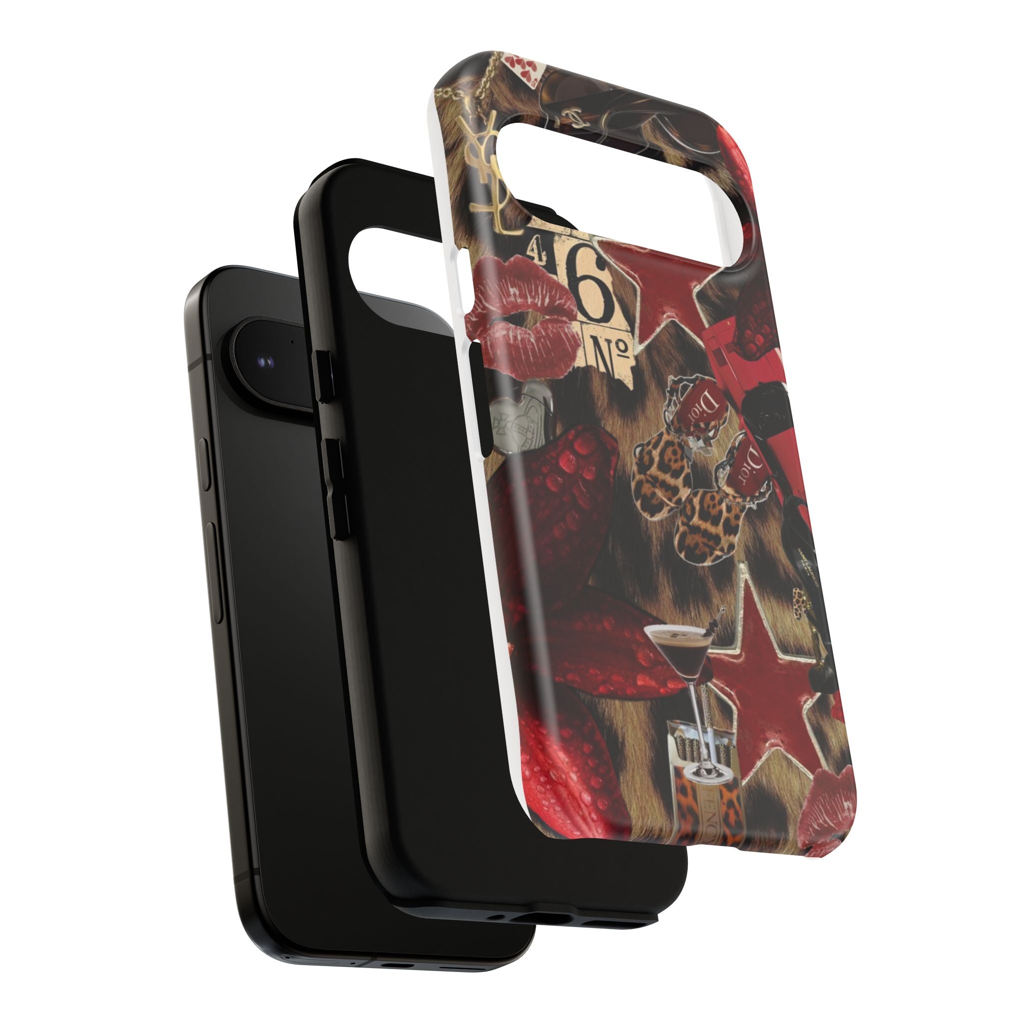 Cheetah Red Phone Case