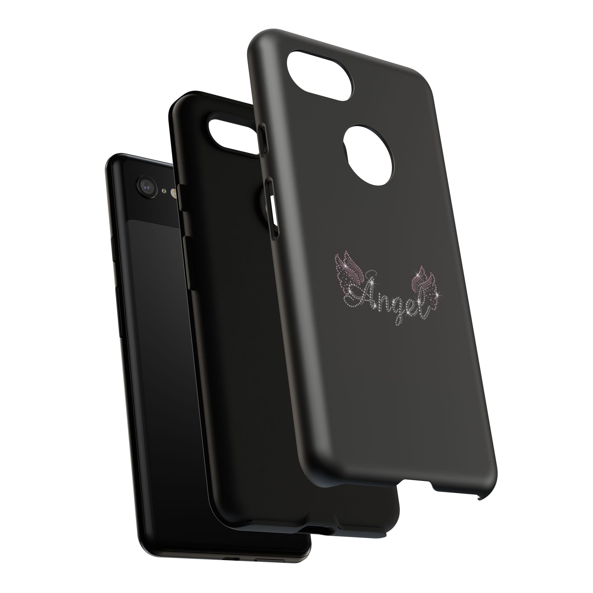 Glitter Angel Phone Case