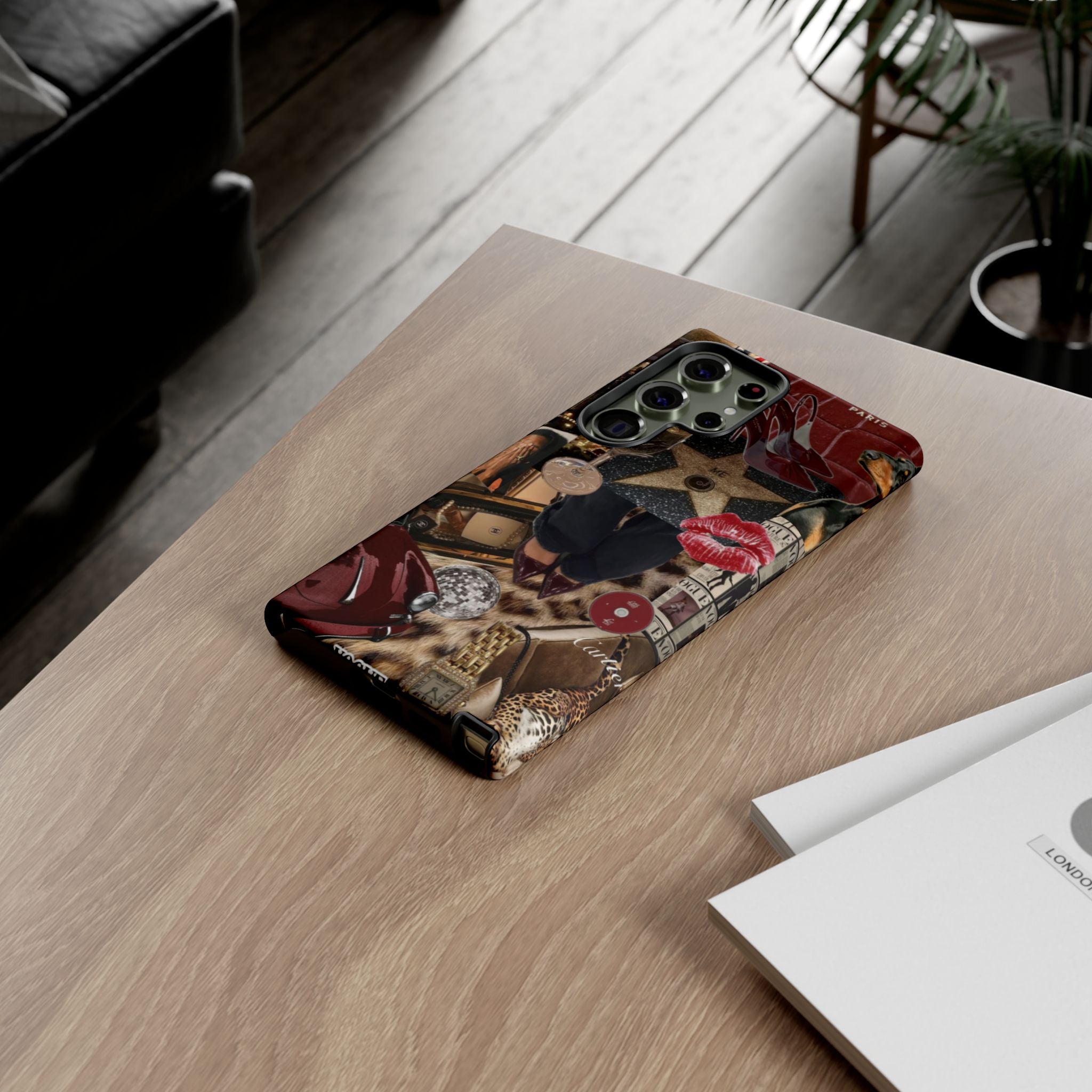 Cherry Red Aesthetic Phone Case