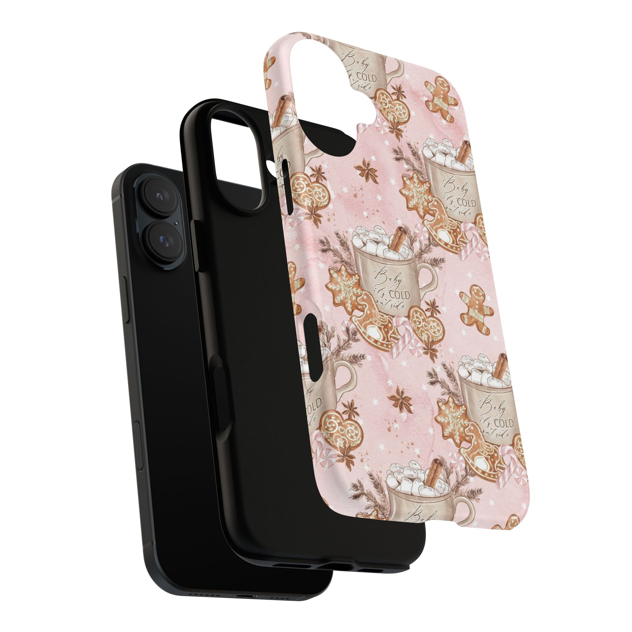 Pink Christmas Phone Case