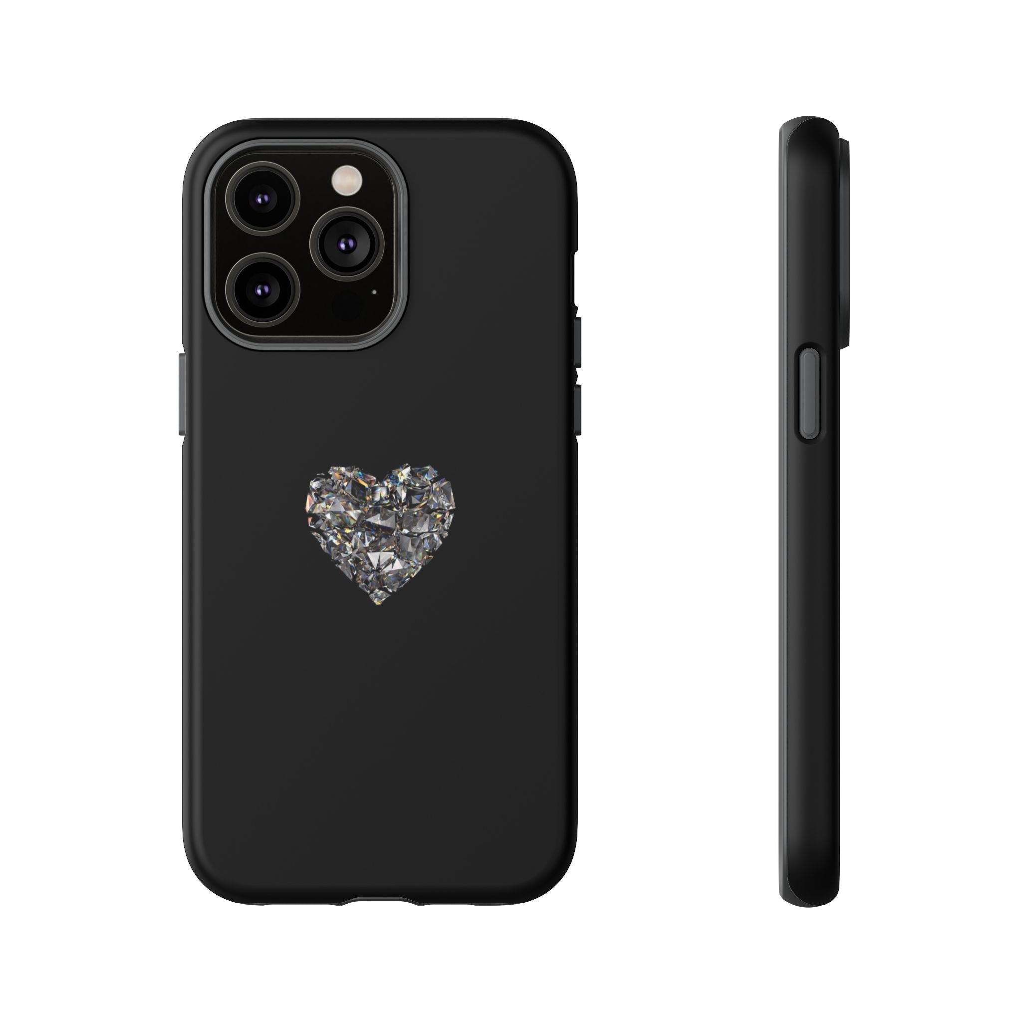 Crystal Heart Phone Case