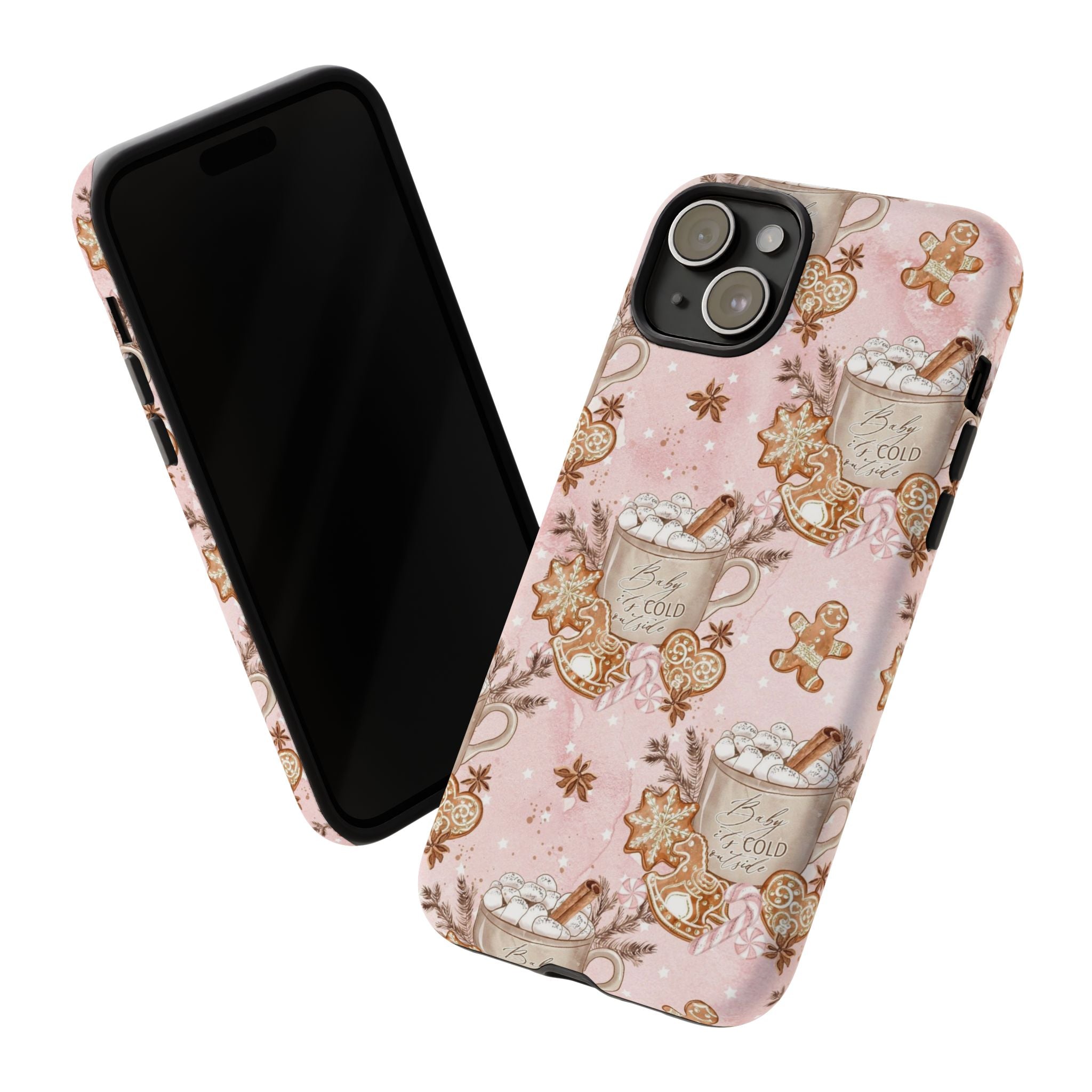 Pink Christmas Phone Case