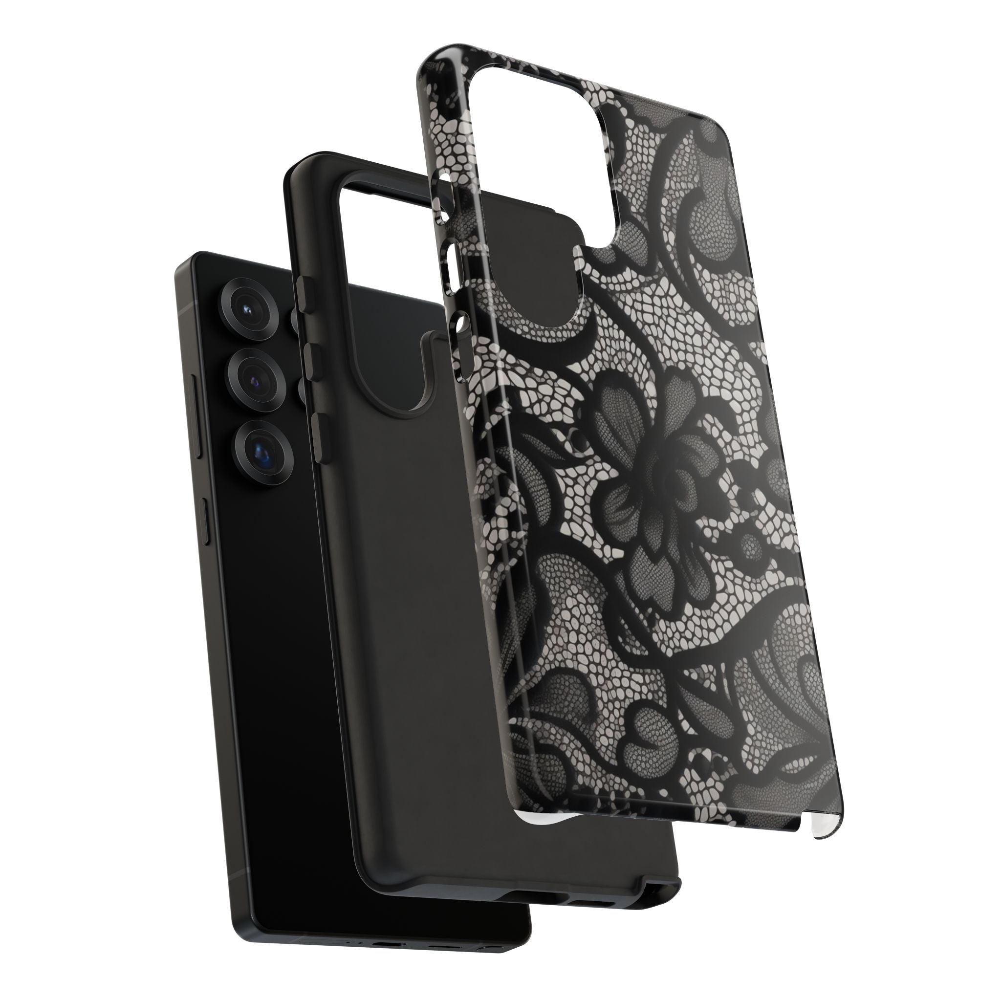 Black Lace Phone Case