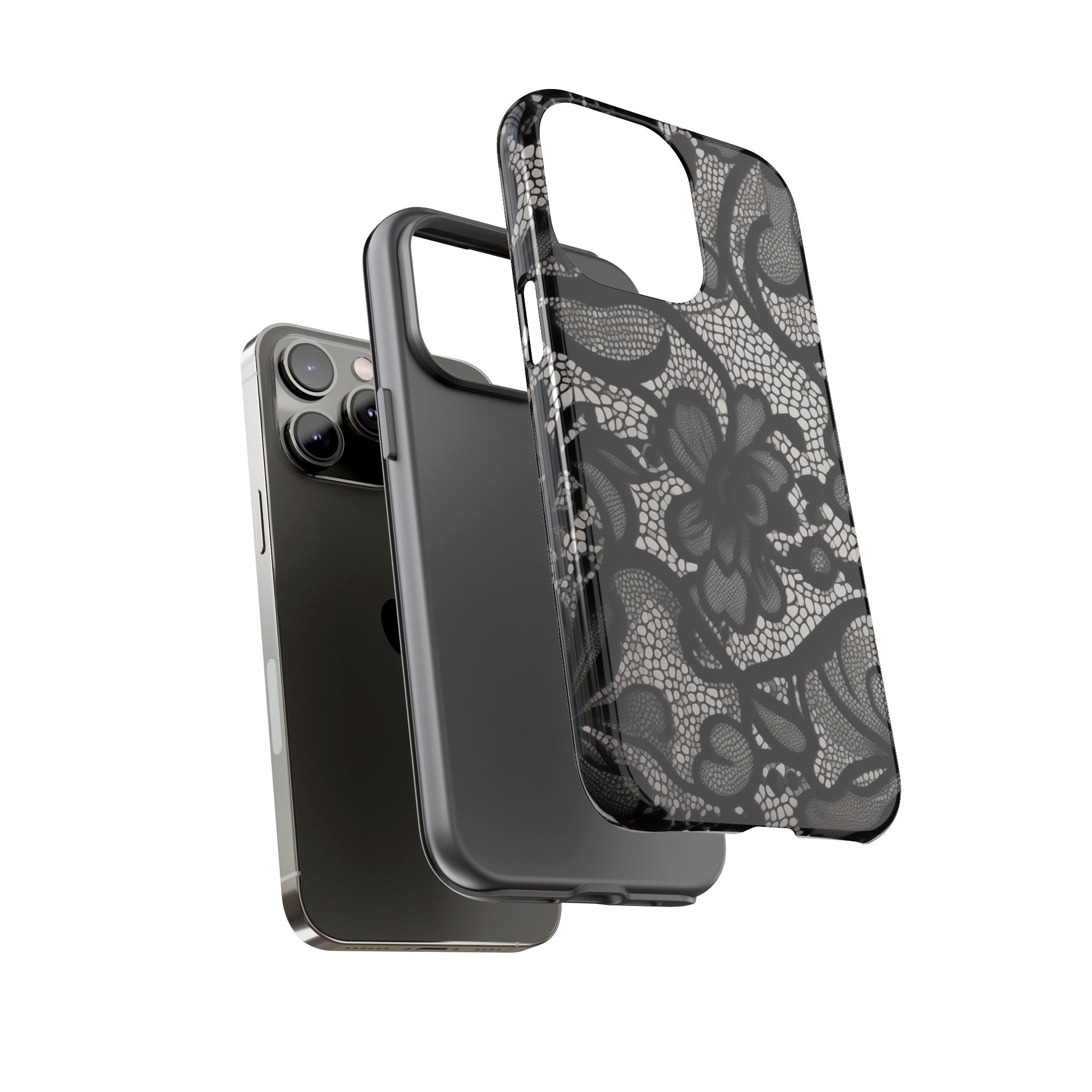 Black Lace Phone Case