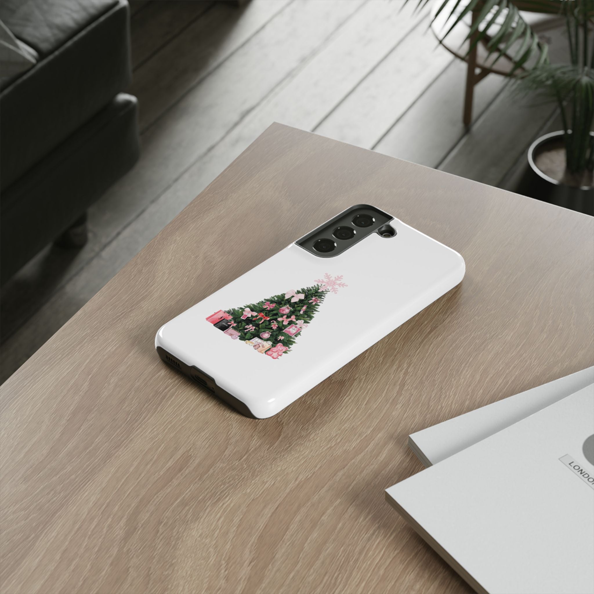 Lux Christmas Tree Phone Case