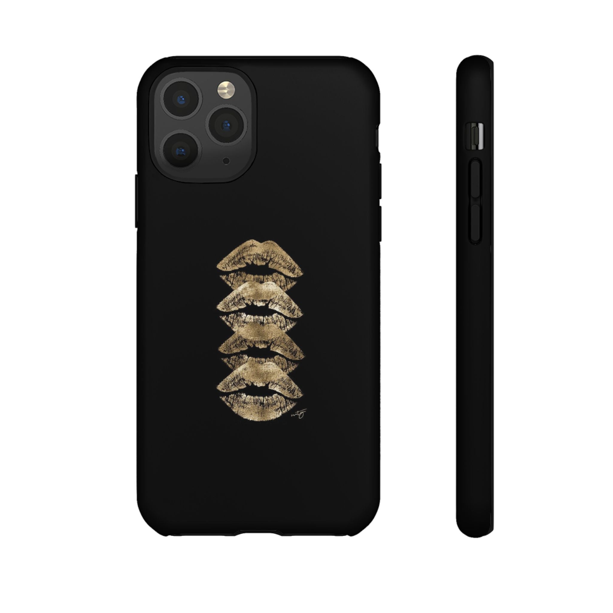 Golden Lipstick Phone Case