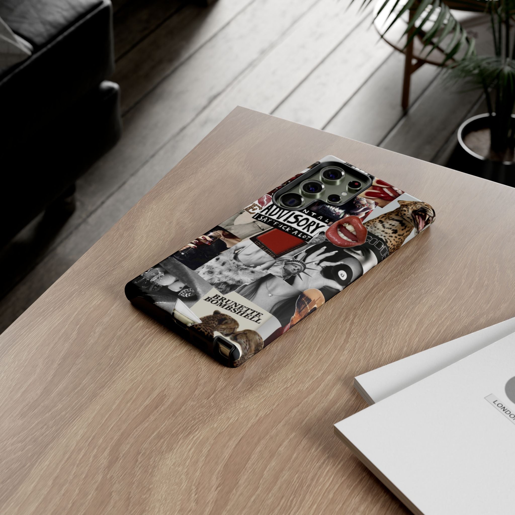 Brunette Bombshell Phone Case