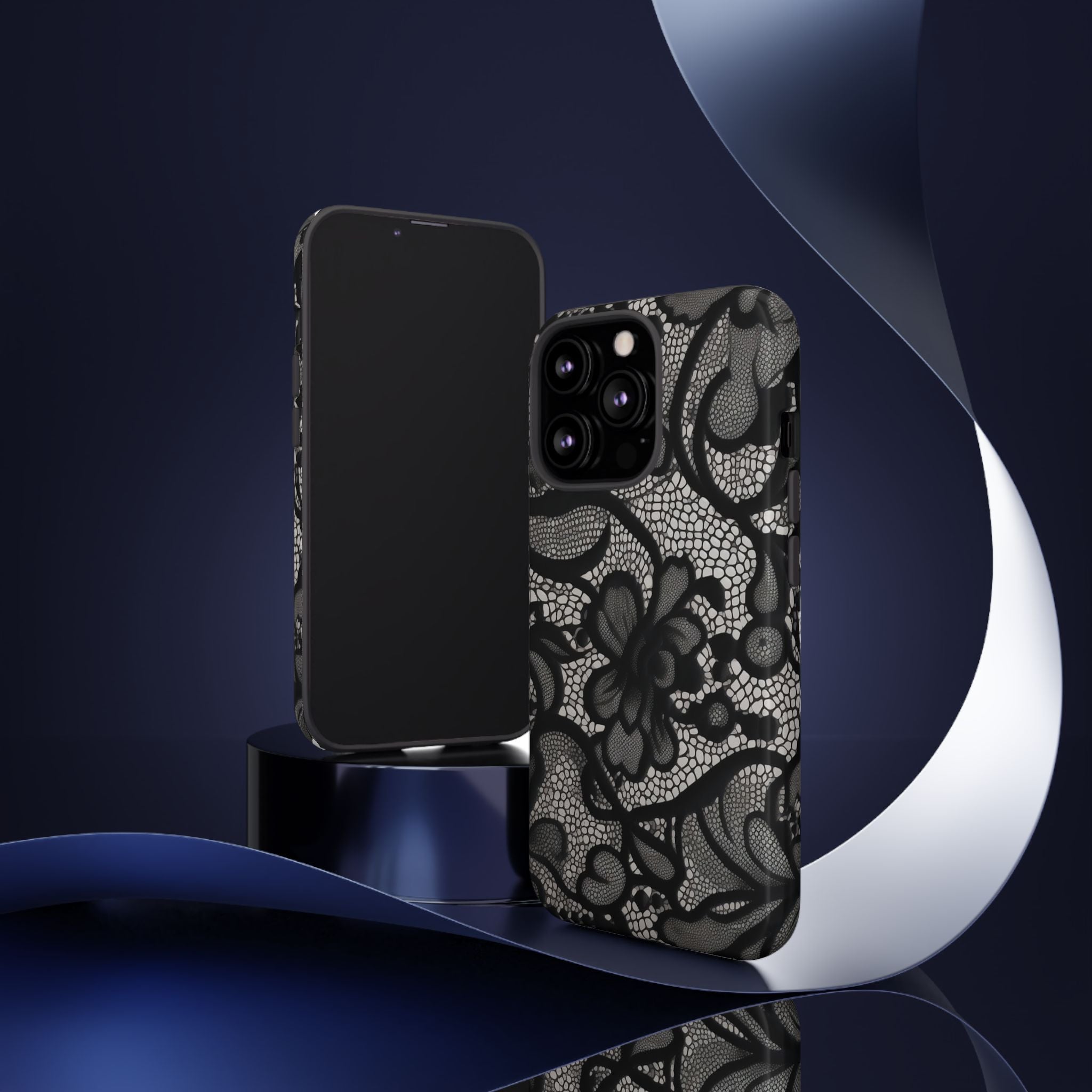 Black Lace Phone Case