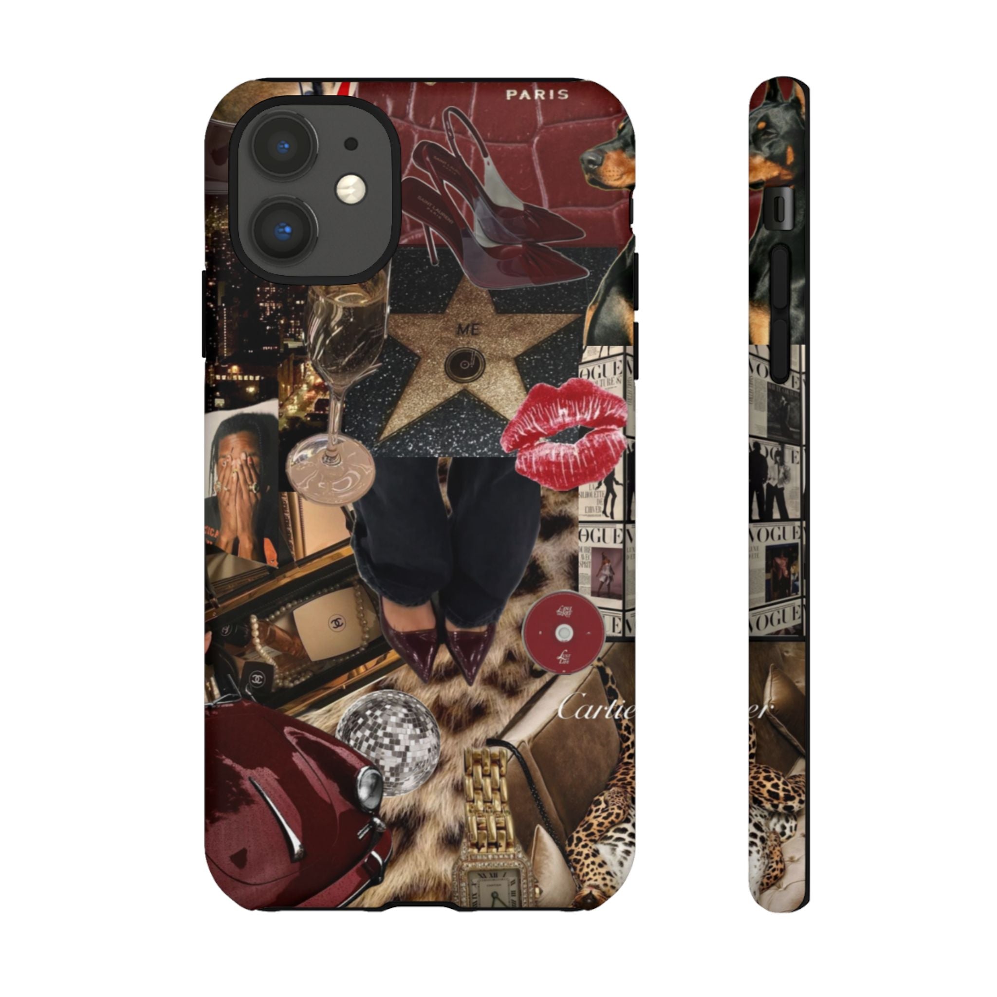 Cherry Red Aesthetic Phone Case