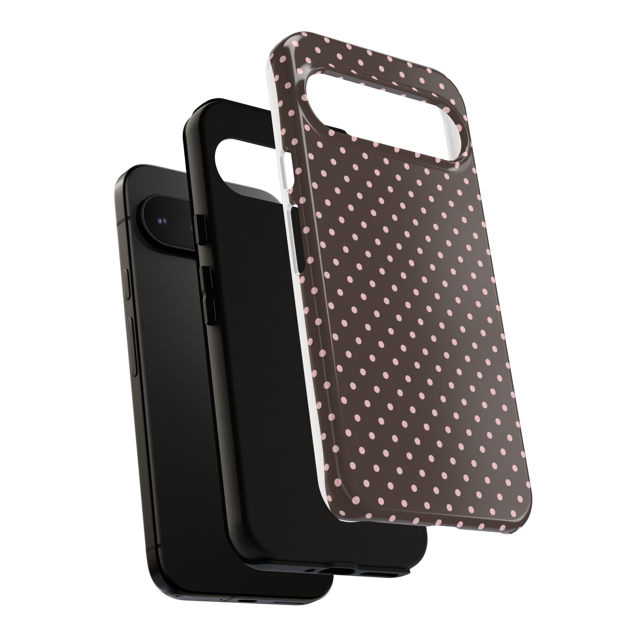 Brown Polka Phone Case