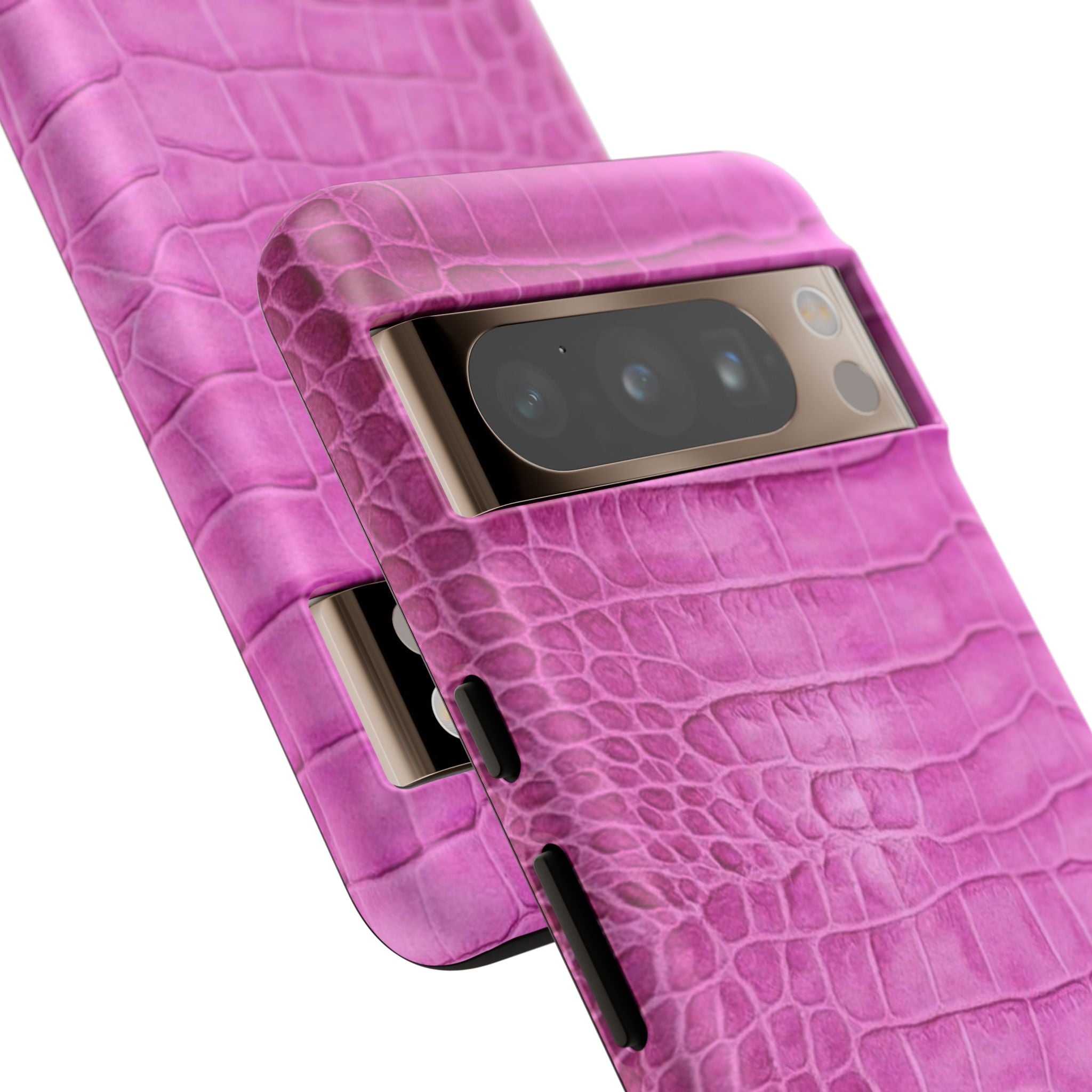 Purple Croc Phone Case