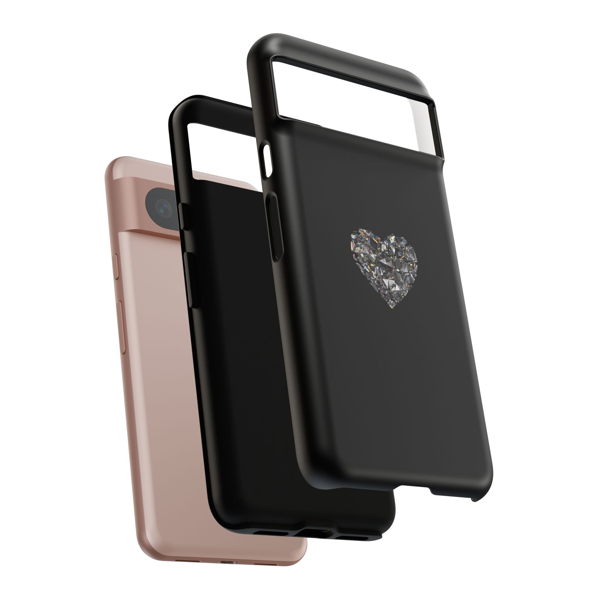 Crystal Heart Phone Case