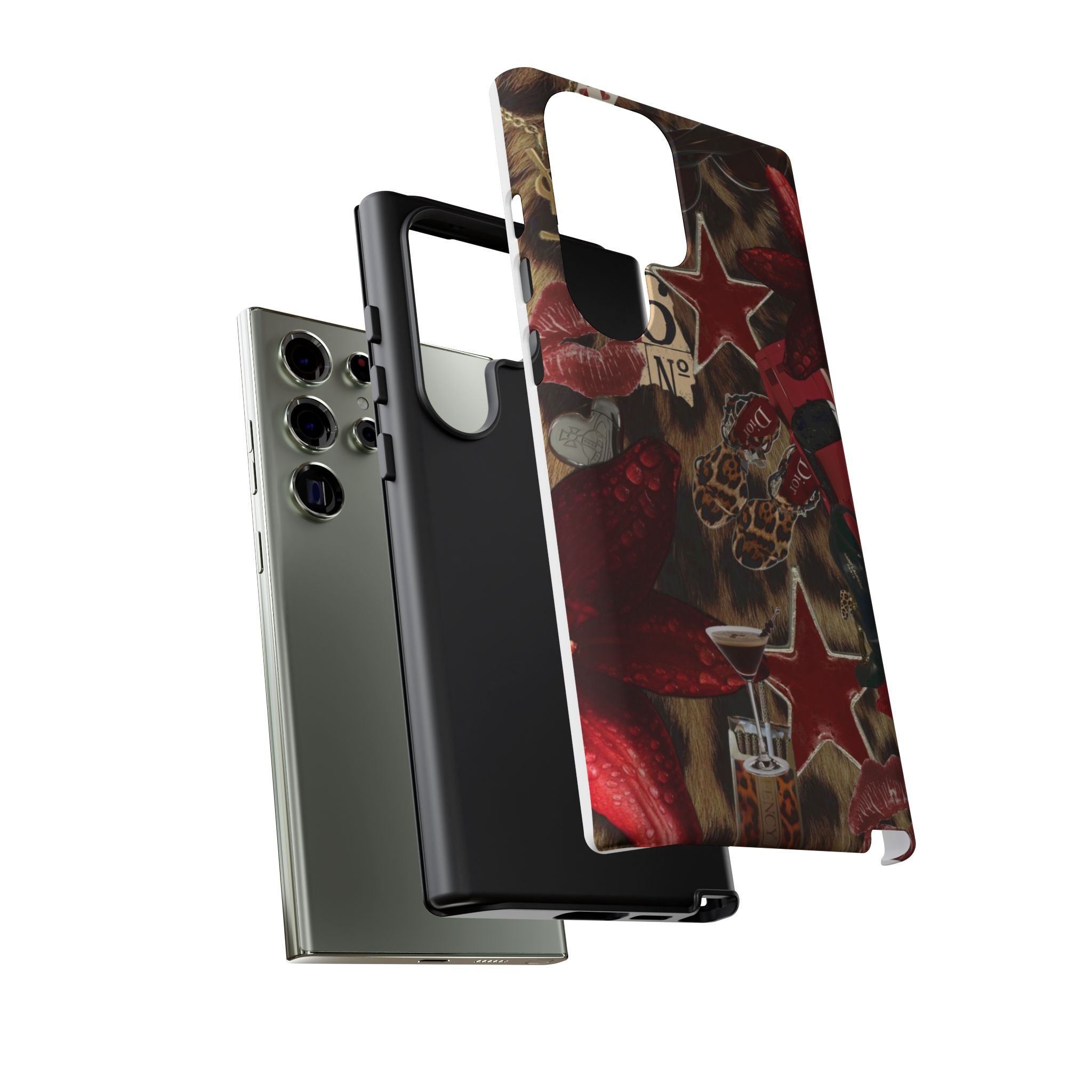 Cheetah Red Phone Case