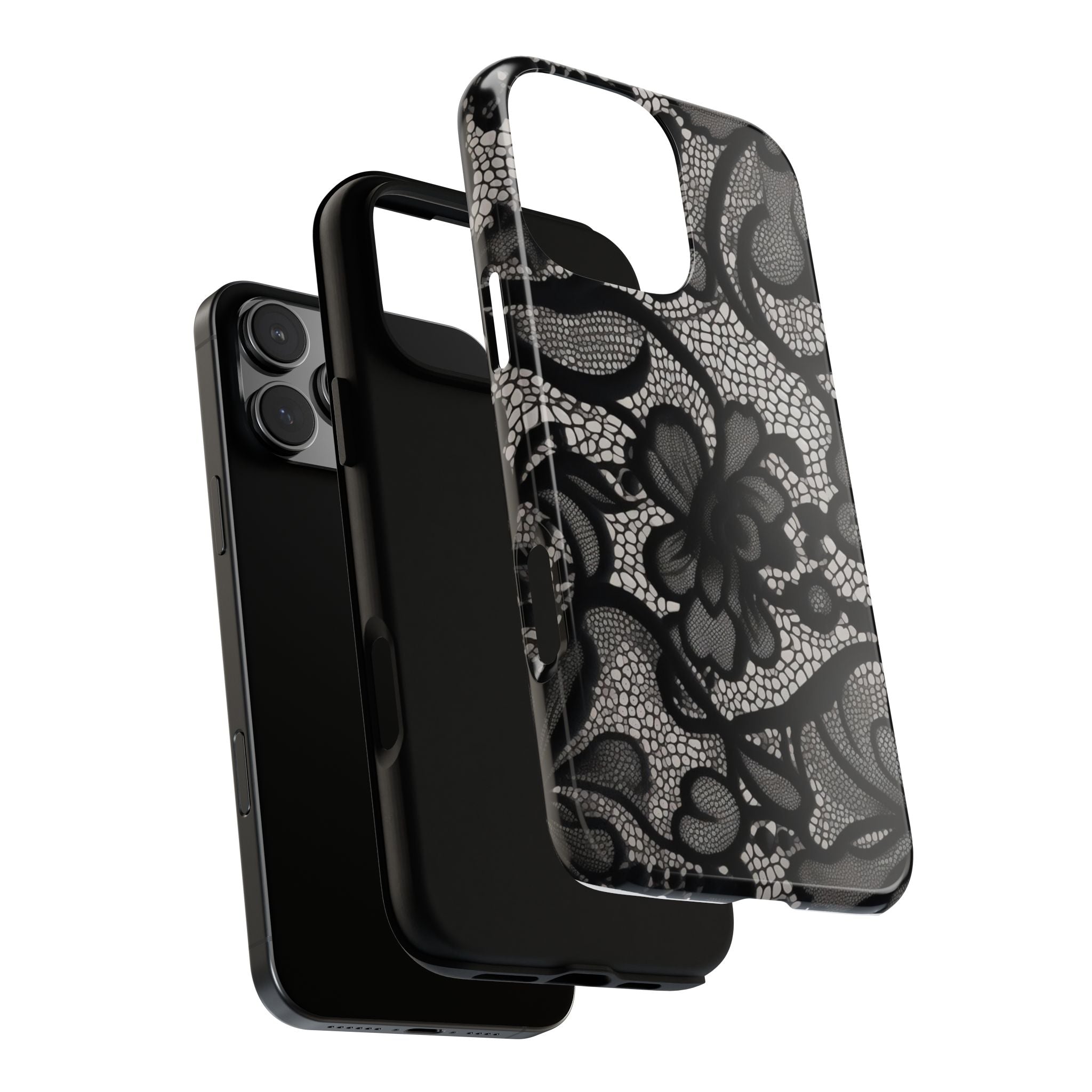 Black Lace Phone Case