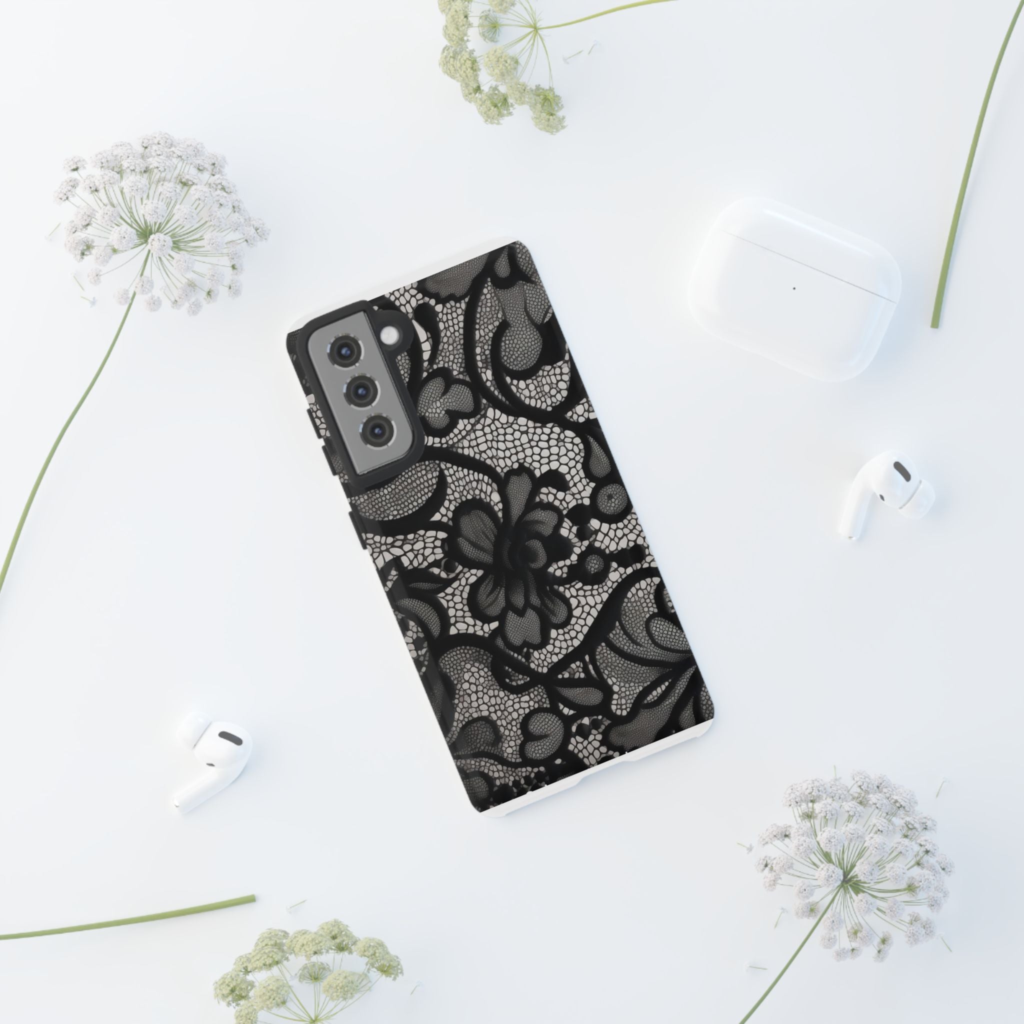 Black Lace Phone Case