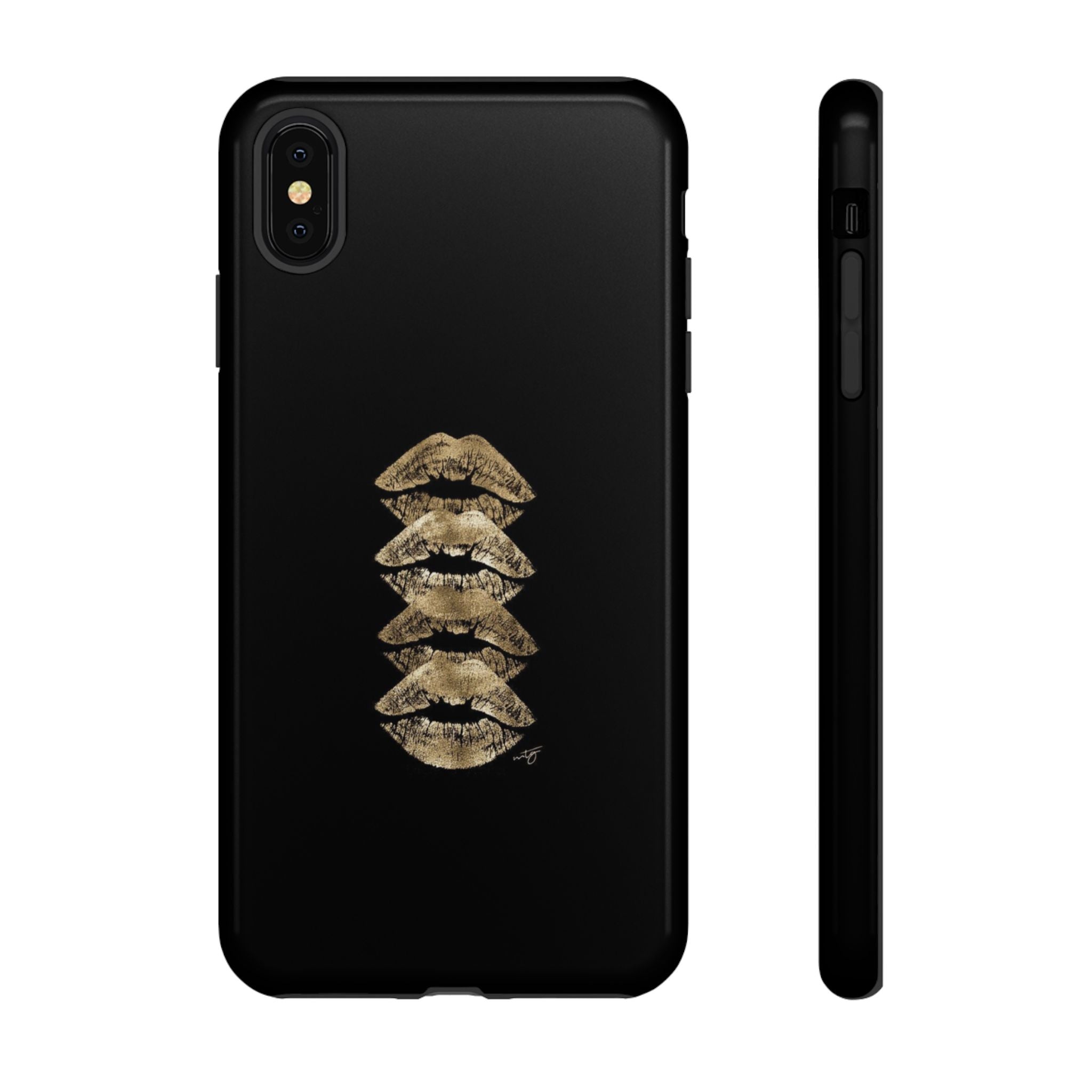 Golden Lipstick Phone Case