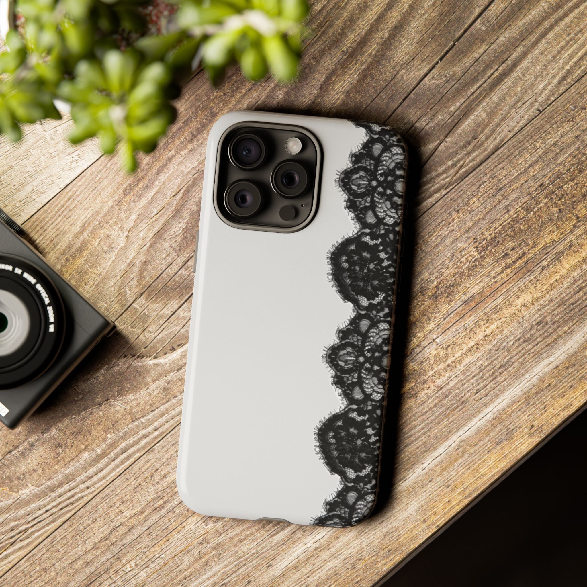 Black Lace Phone Case
