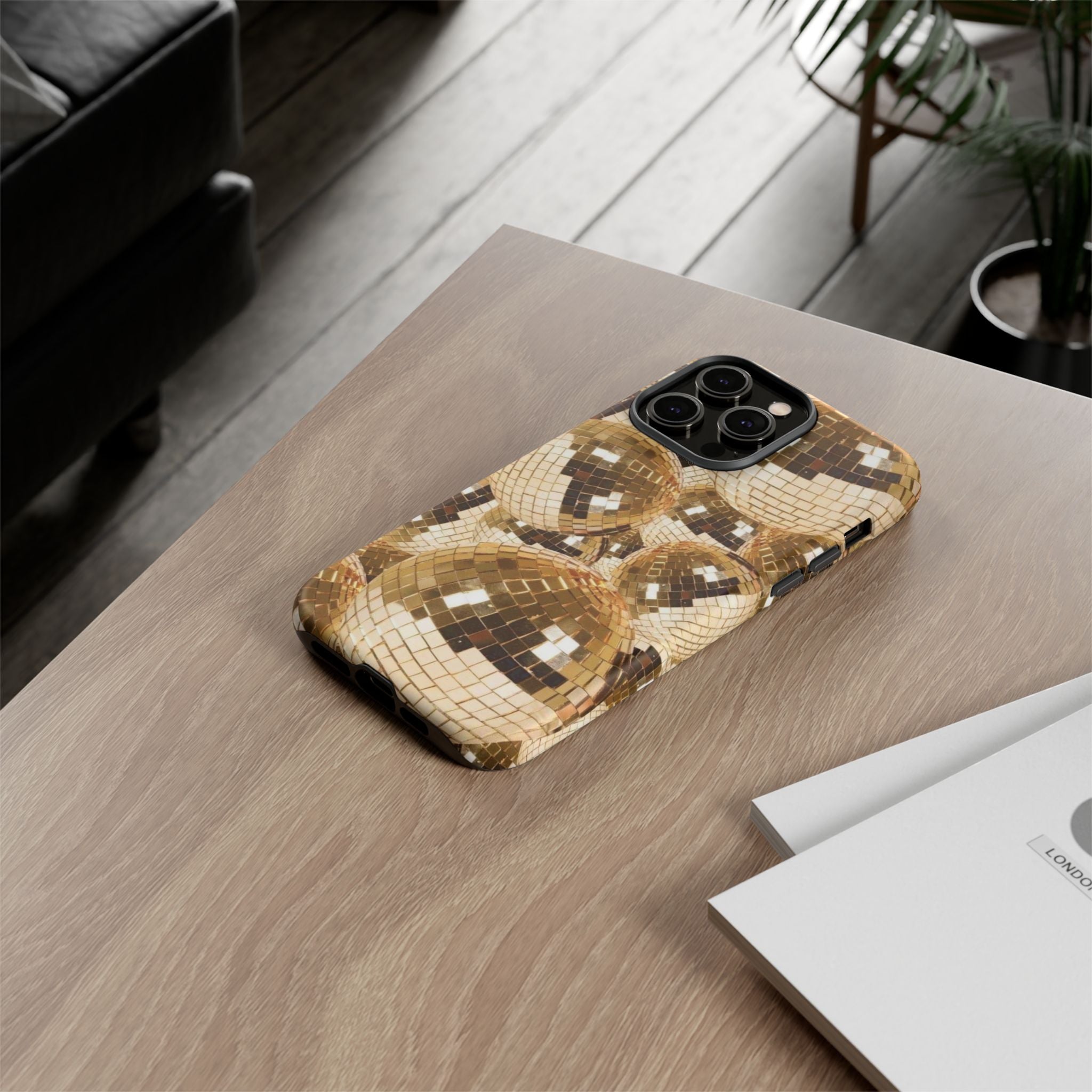 Golden Disco Phone Case