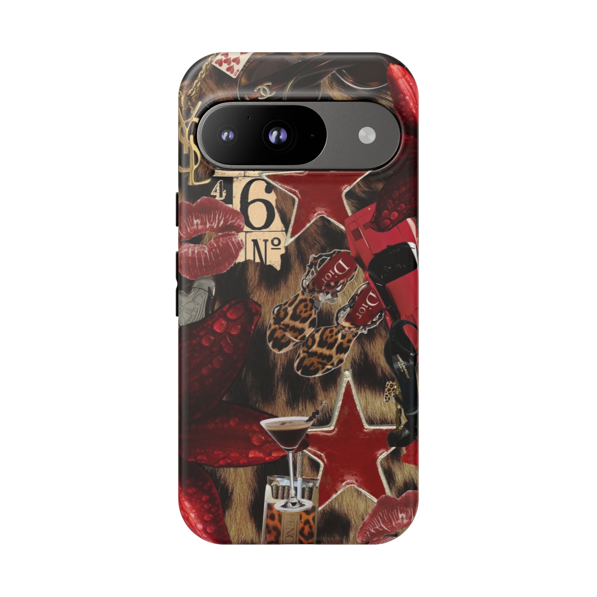 Cheetah Red Phone Case