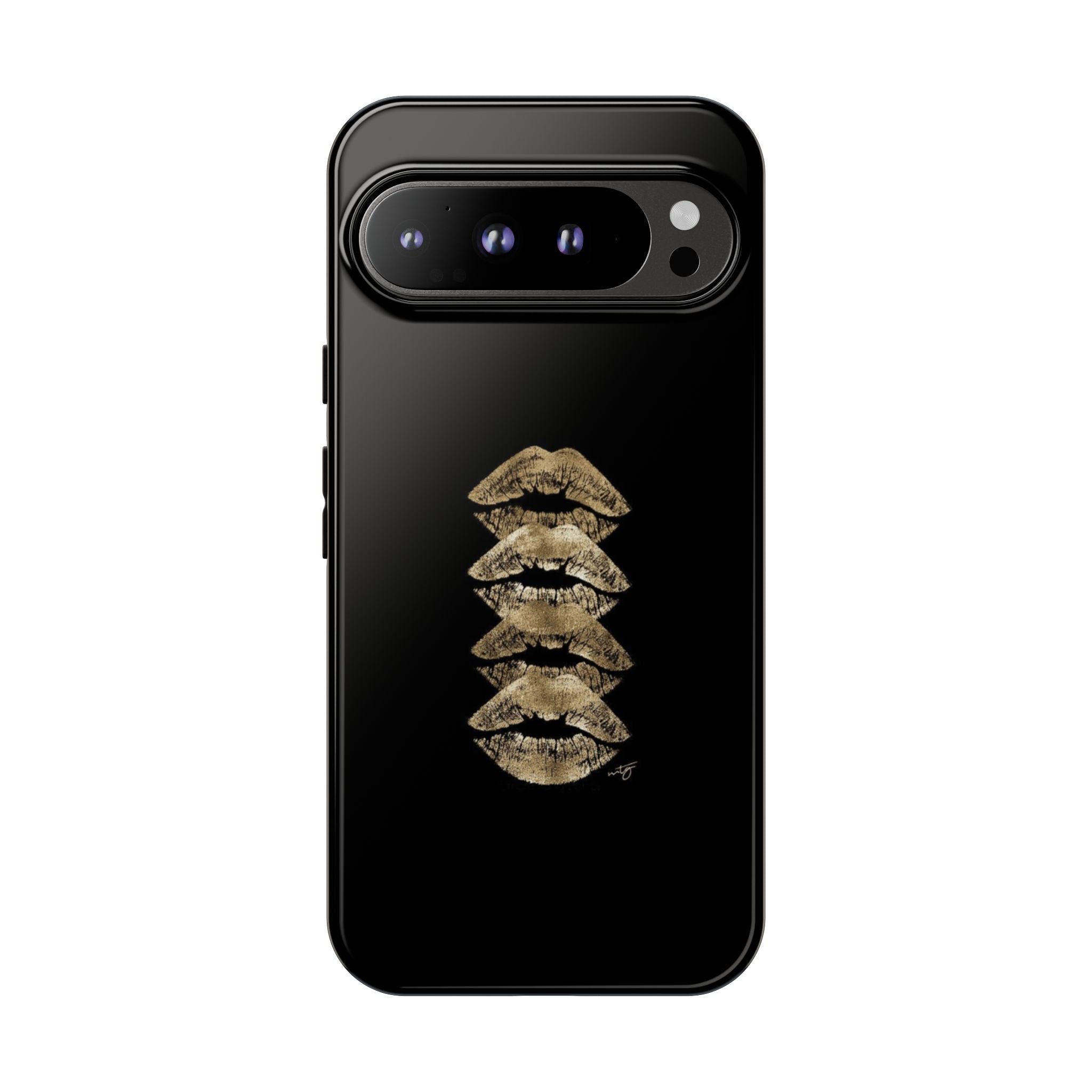 Golden Lipstick Phone Case