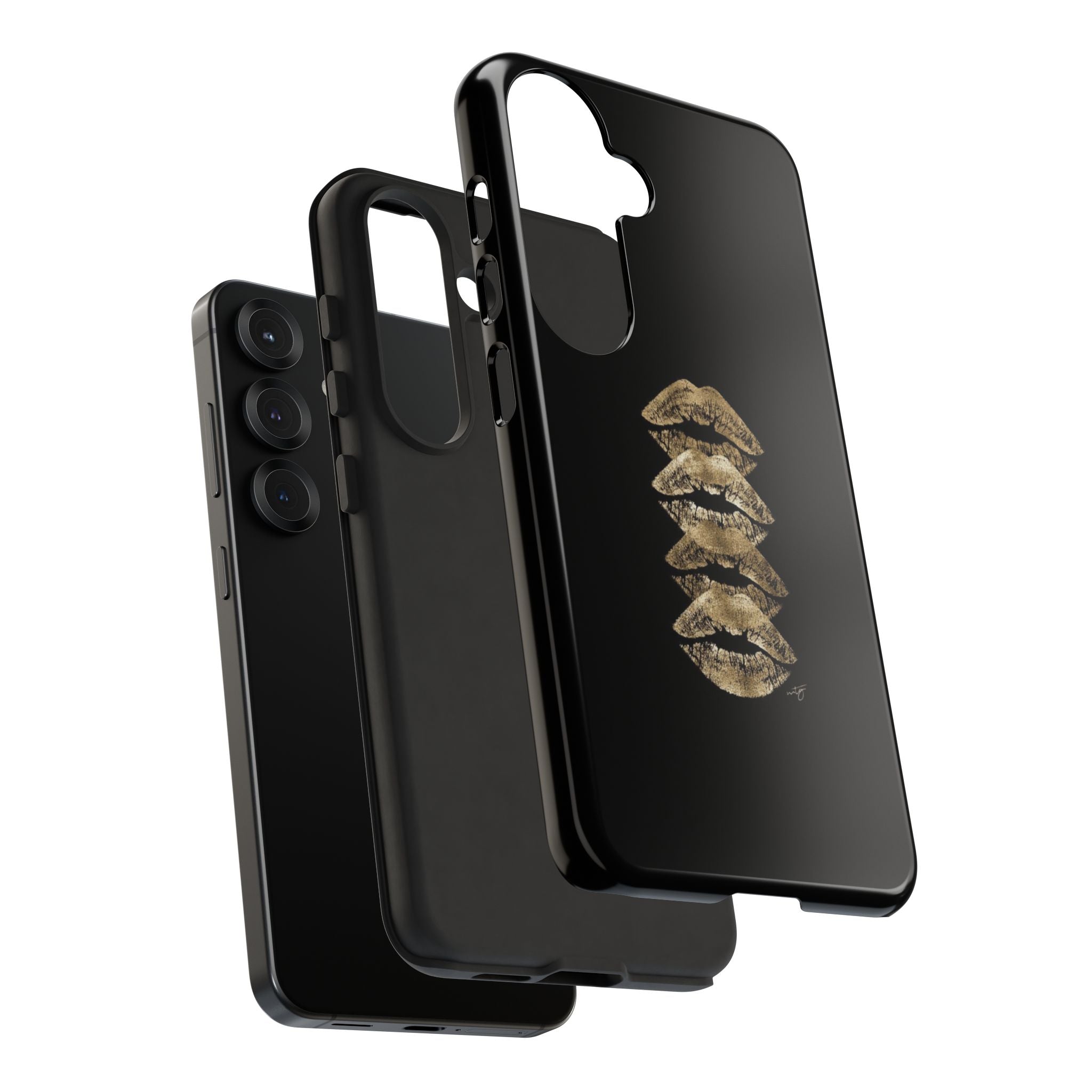Golden Lipstick Phone Case