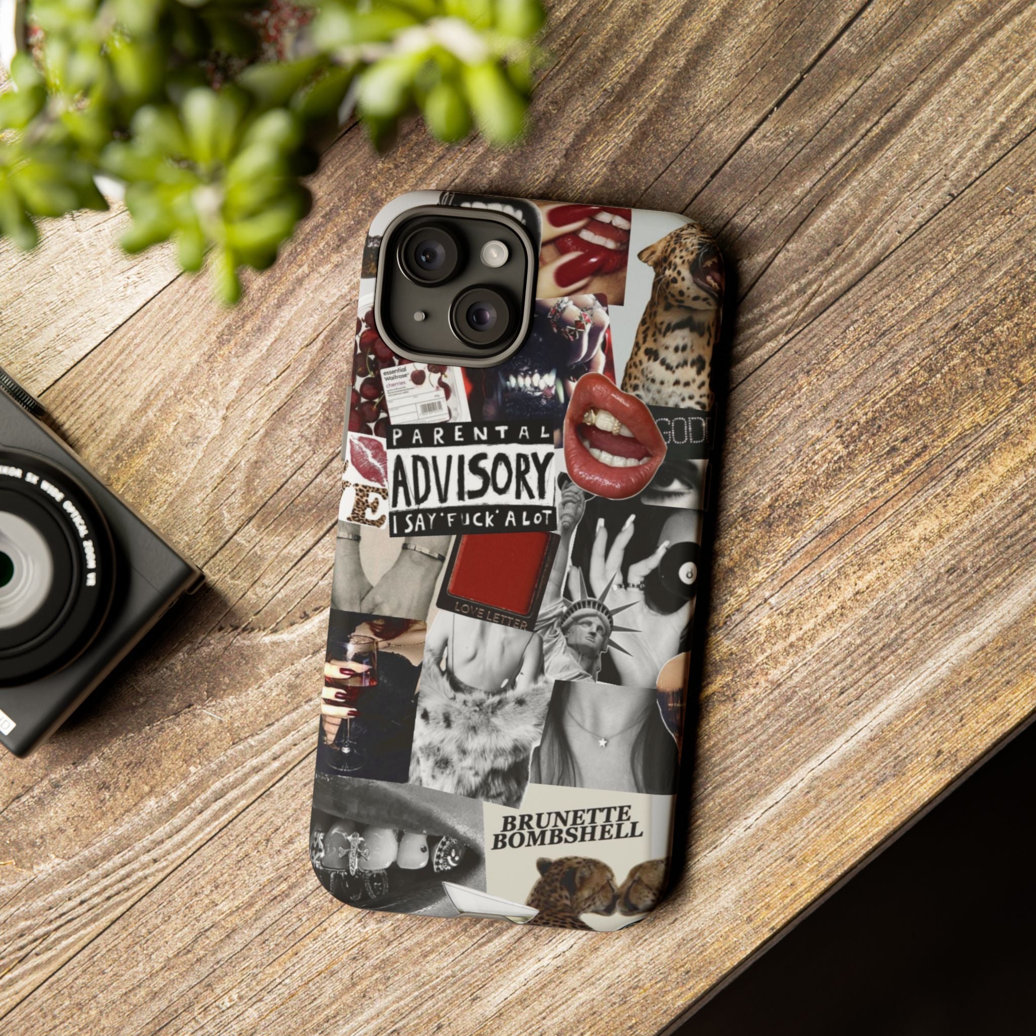 Brunette Bombshell Phone Case
